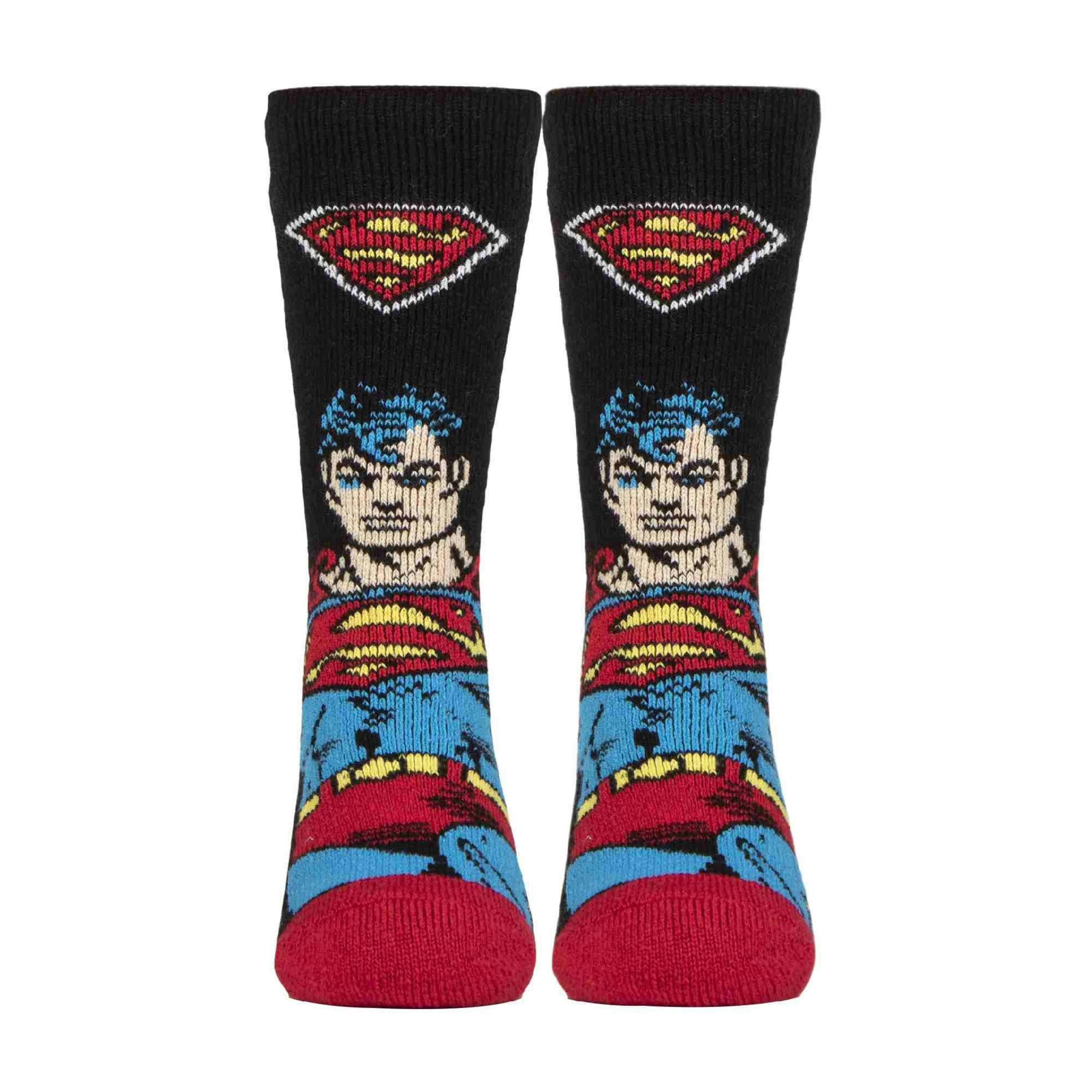 Mens Superman Novelty Lightweight Thermal Socks , view 1 of 3