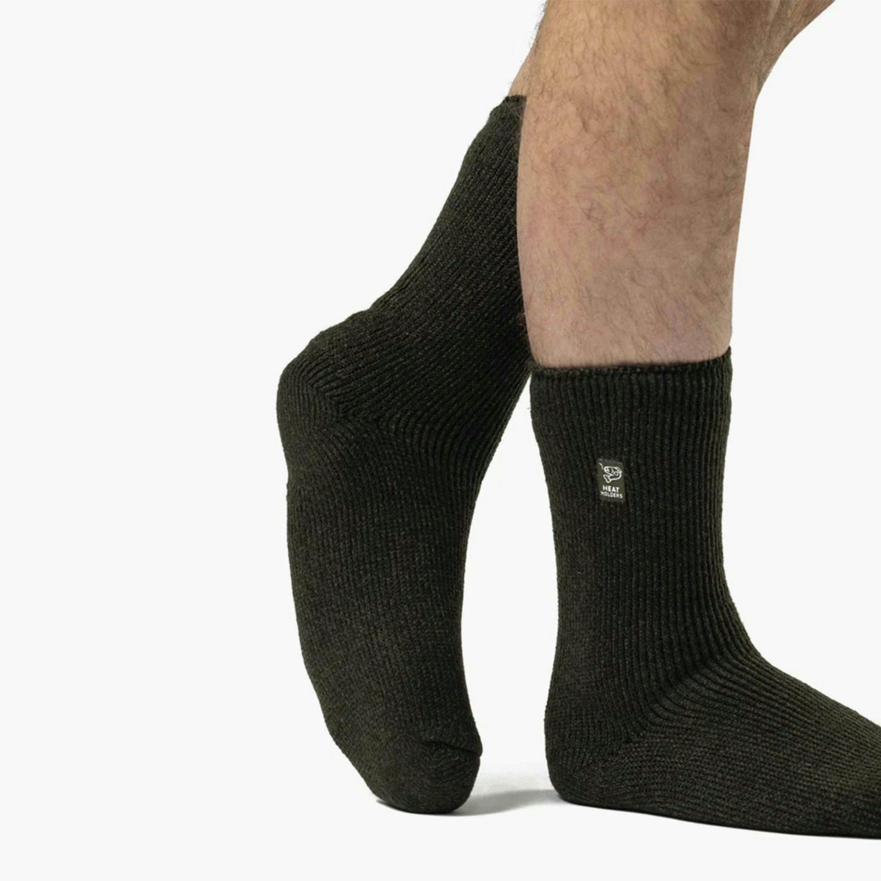 Mens & Ladies Outdoor Knee High Thermal Fisherman Angling Socks for Winter , view 3 of 4