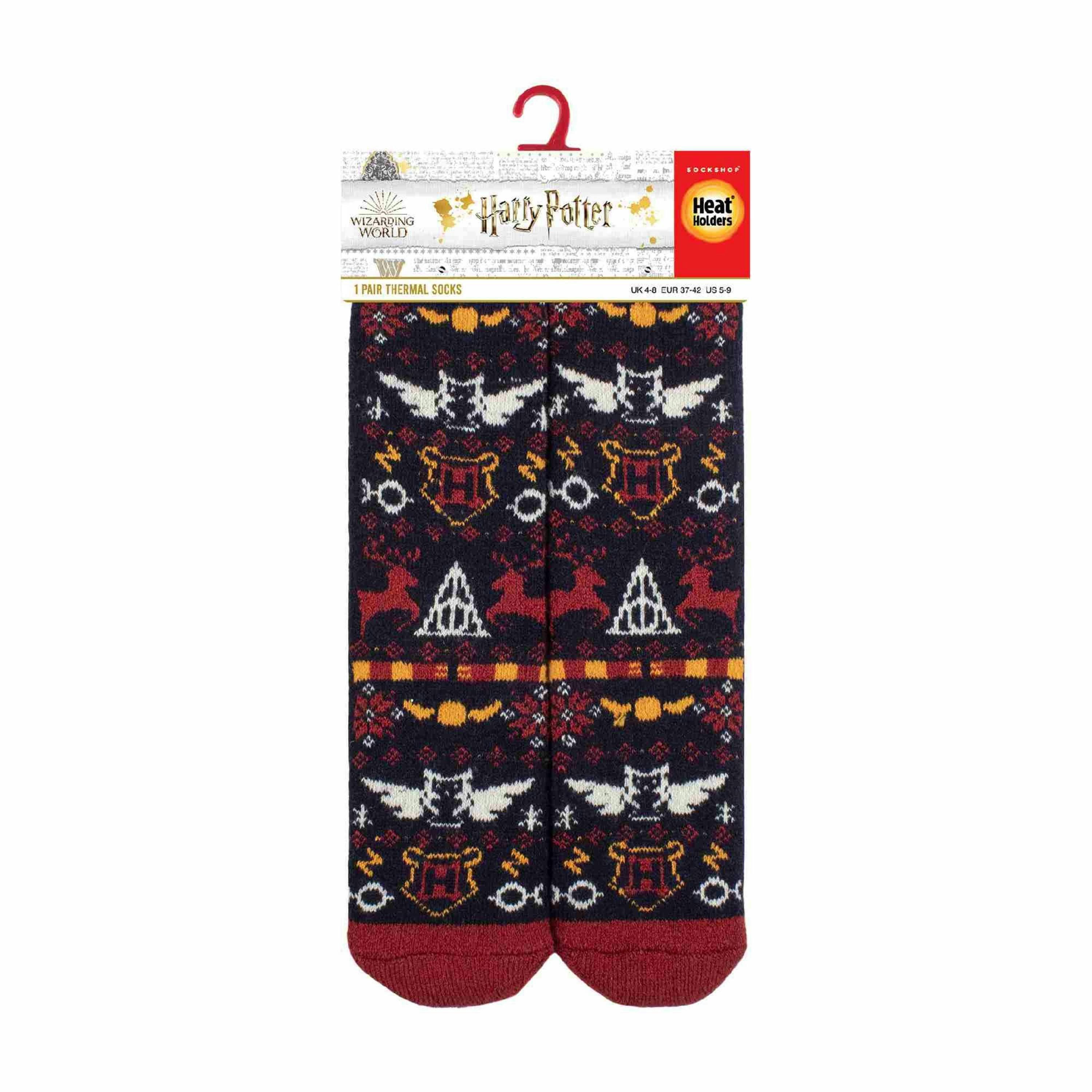 Ladies Harry Potter Novelty Lightweight Thermal Socks , view 2 of 3
