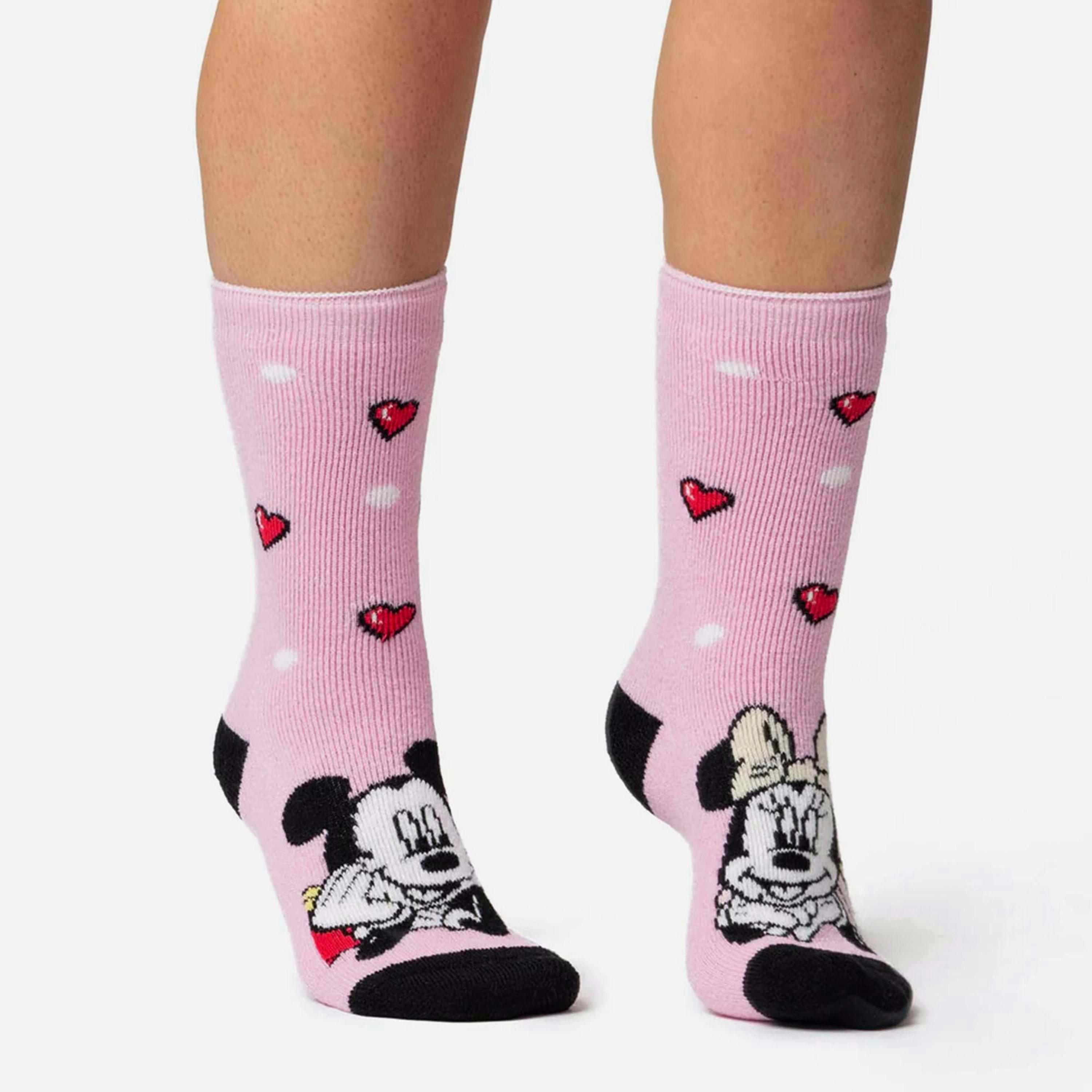 Ladies Novelty Minnie Mouse or Snoopy Lightweight Thermal Socks , view 3 of 3