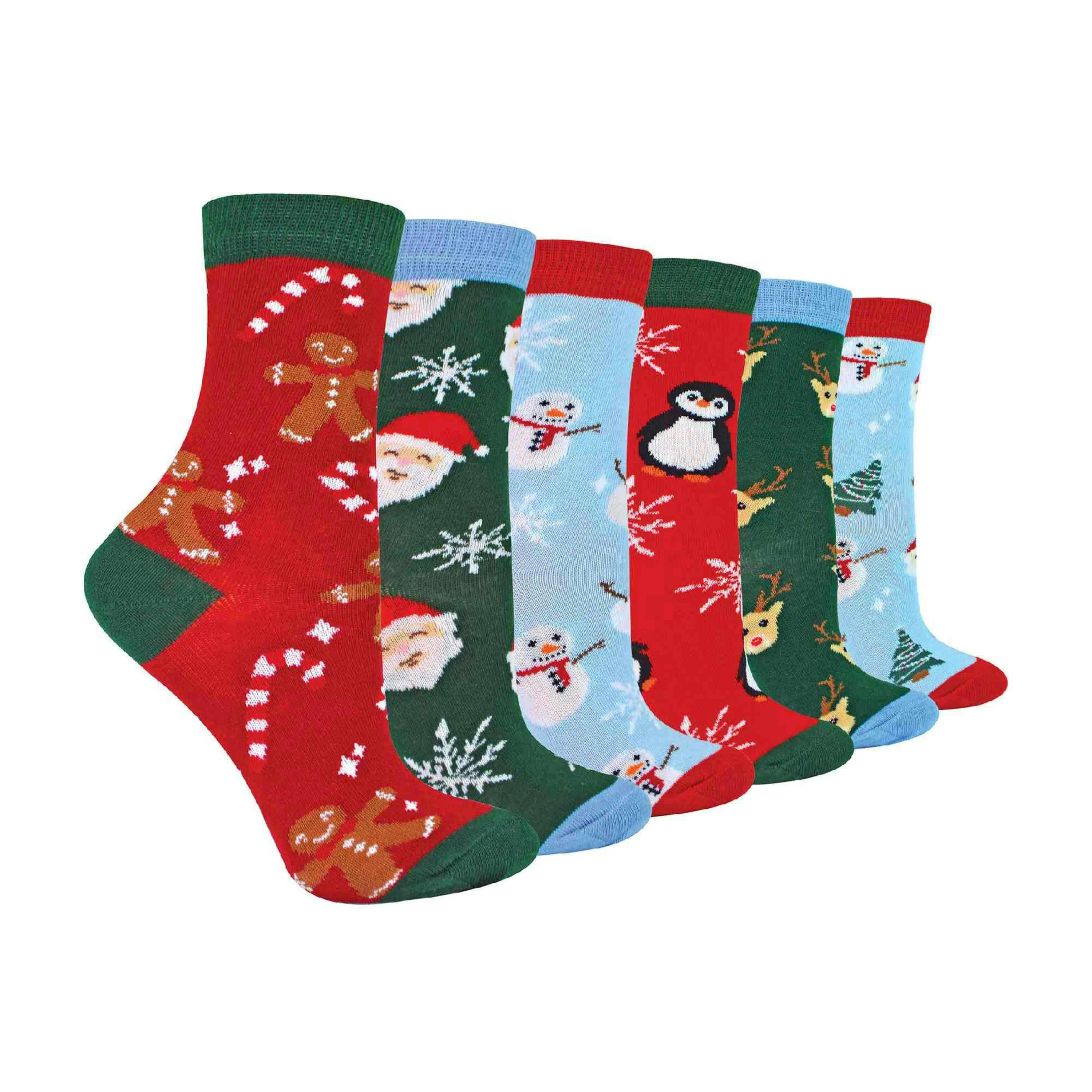 Kids Novelty Festive Christmas Socks , view 1 of 5