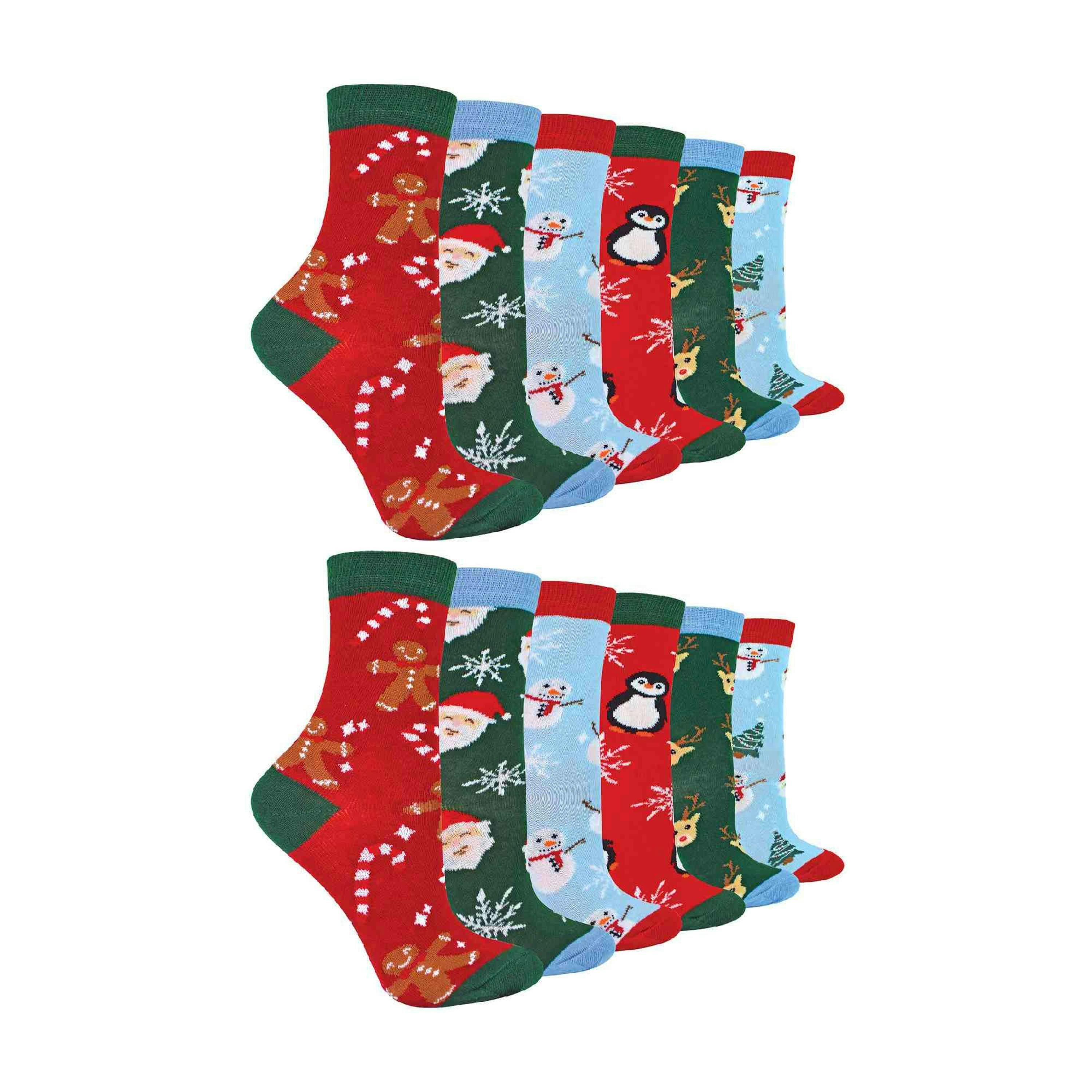 Kids Novelty Festive Christmas Socks , view 1 of 5