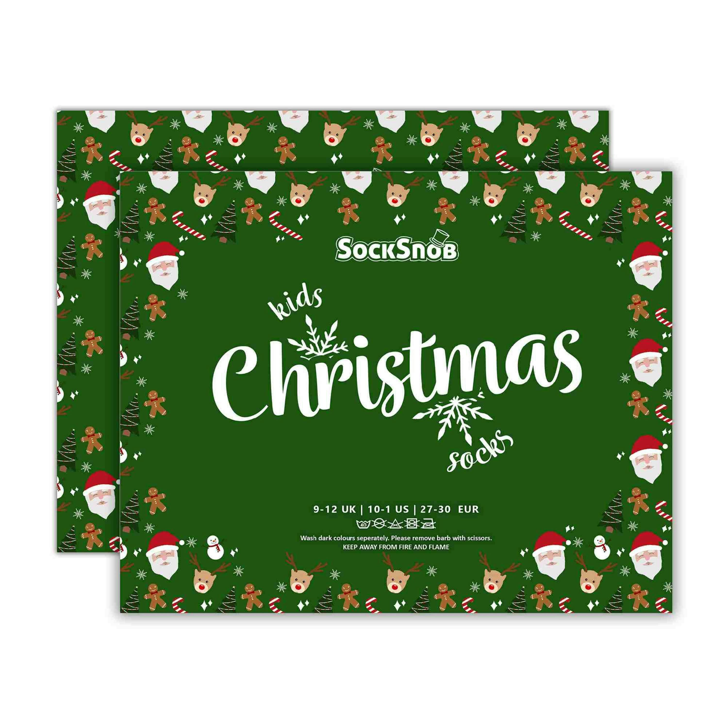 Kids Novelty Festive Christmas Socks , view 2 of 5