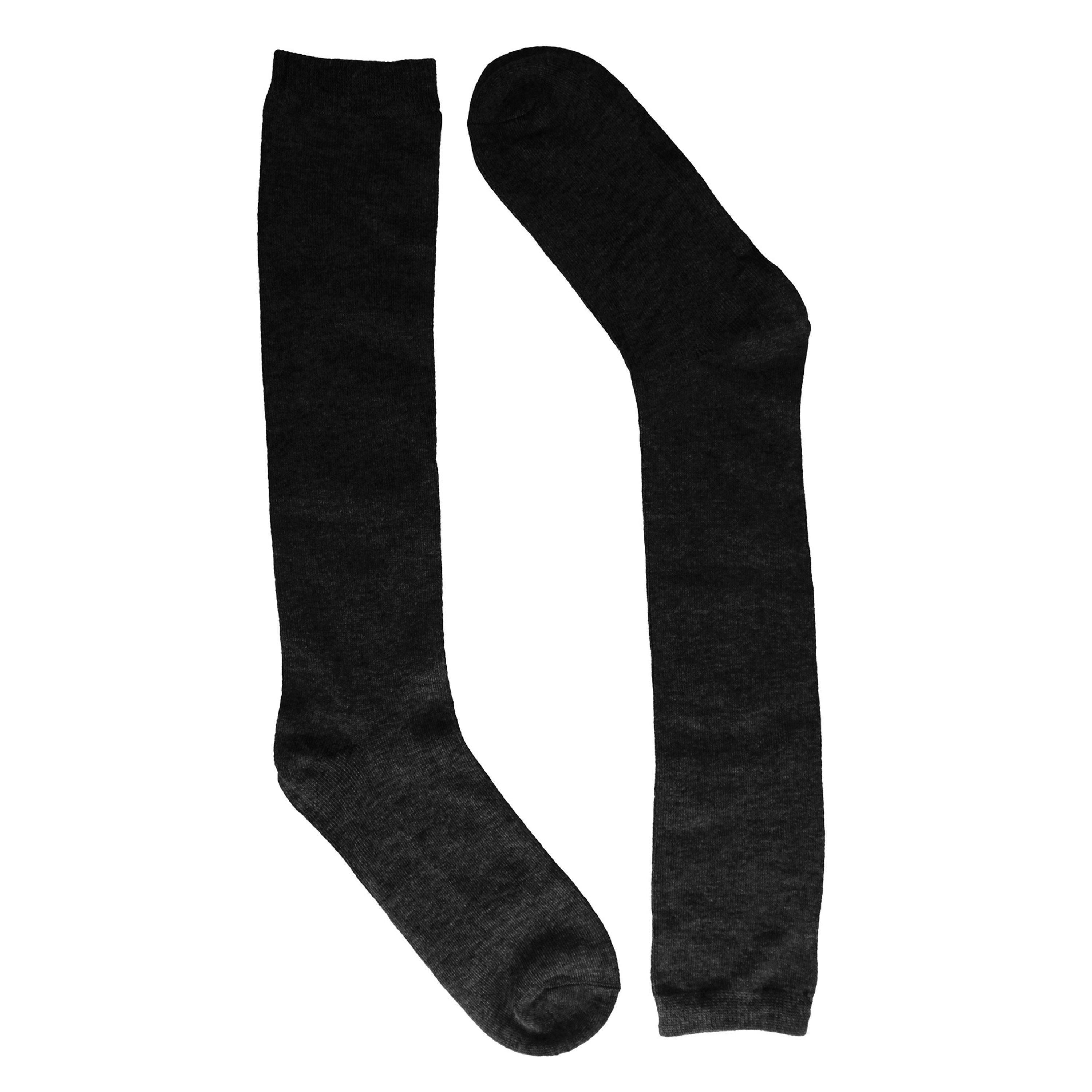12 Pack Girls Soft Breathable Knee High Bamboo Socks , view 3 of 3