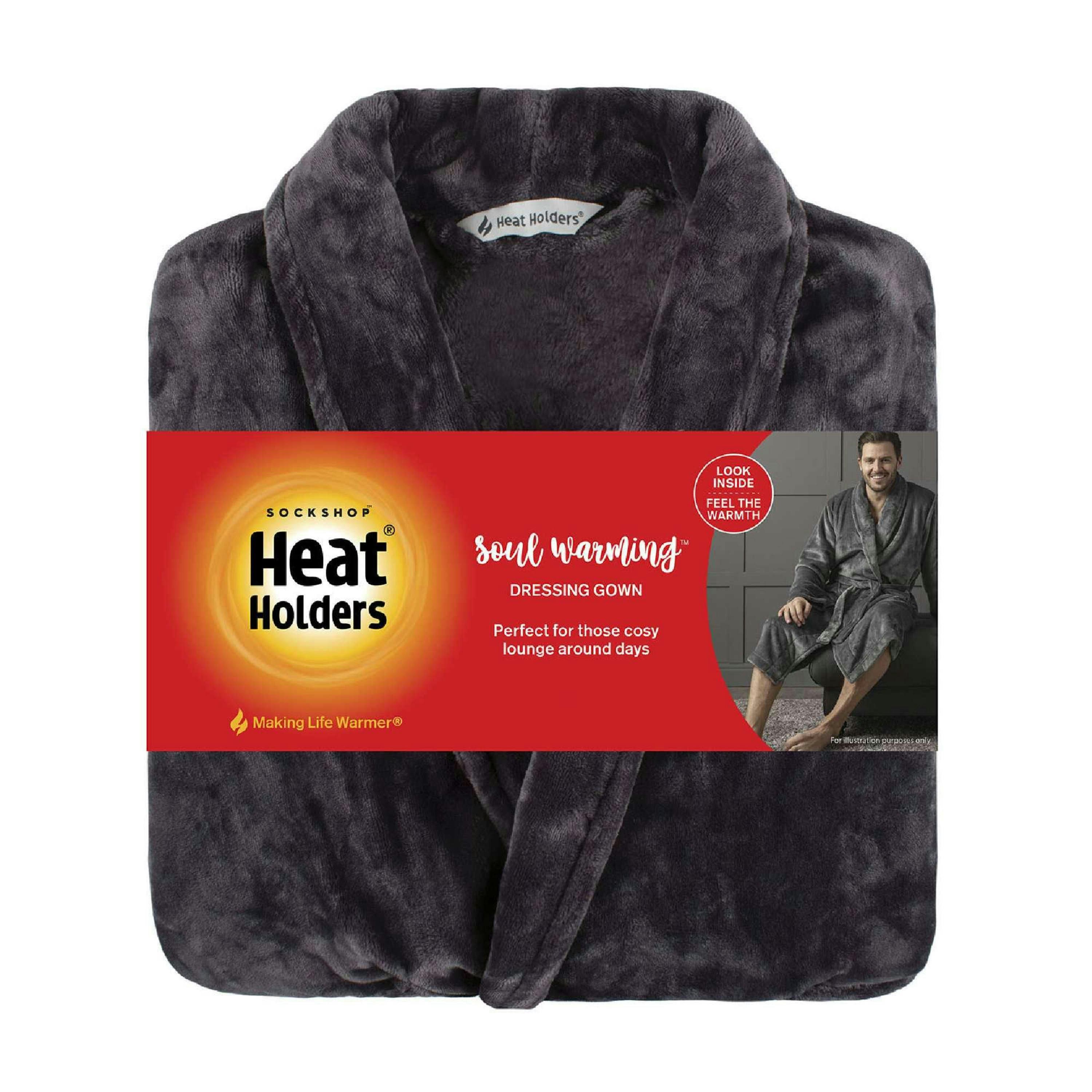 Soft Warm Mens Dressing Gown , view 2 of 5