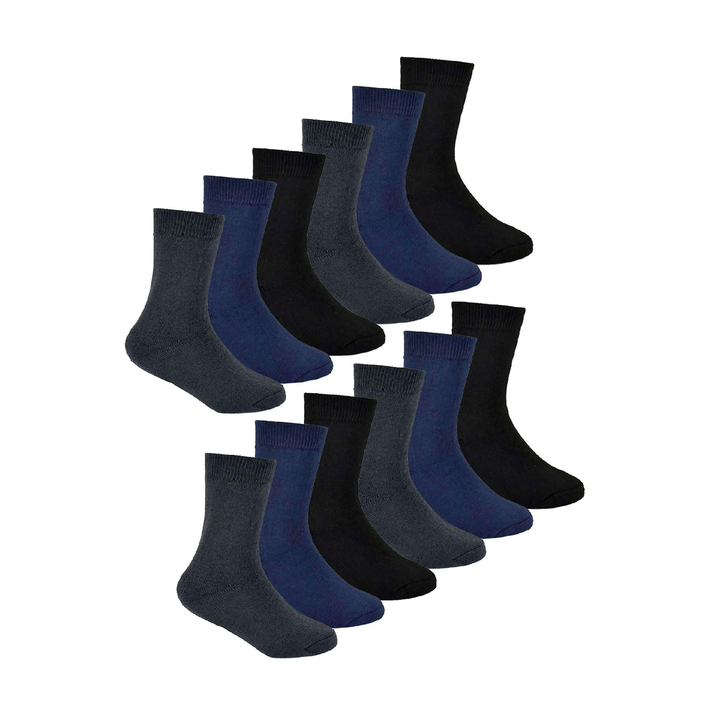 12 Pack Boys & Girls Thick Warm Thermal Winter Socks , view 1 of 3