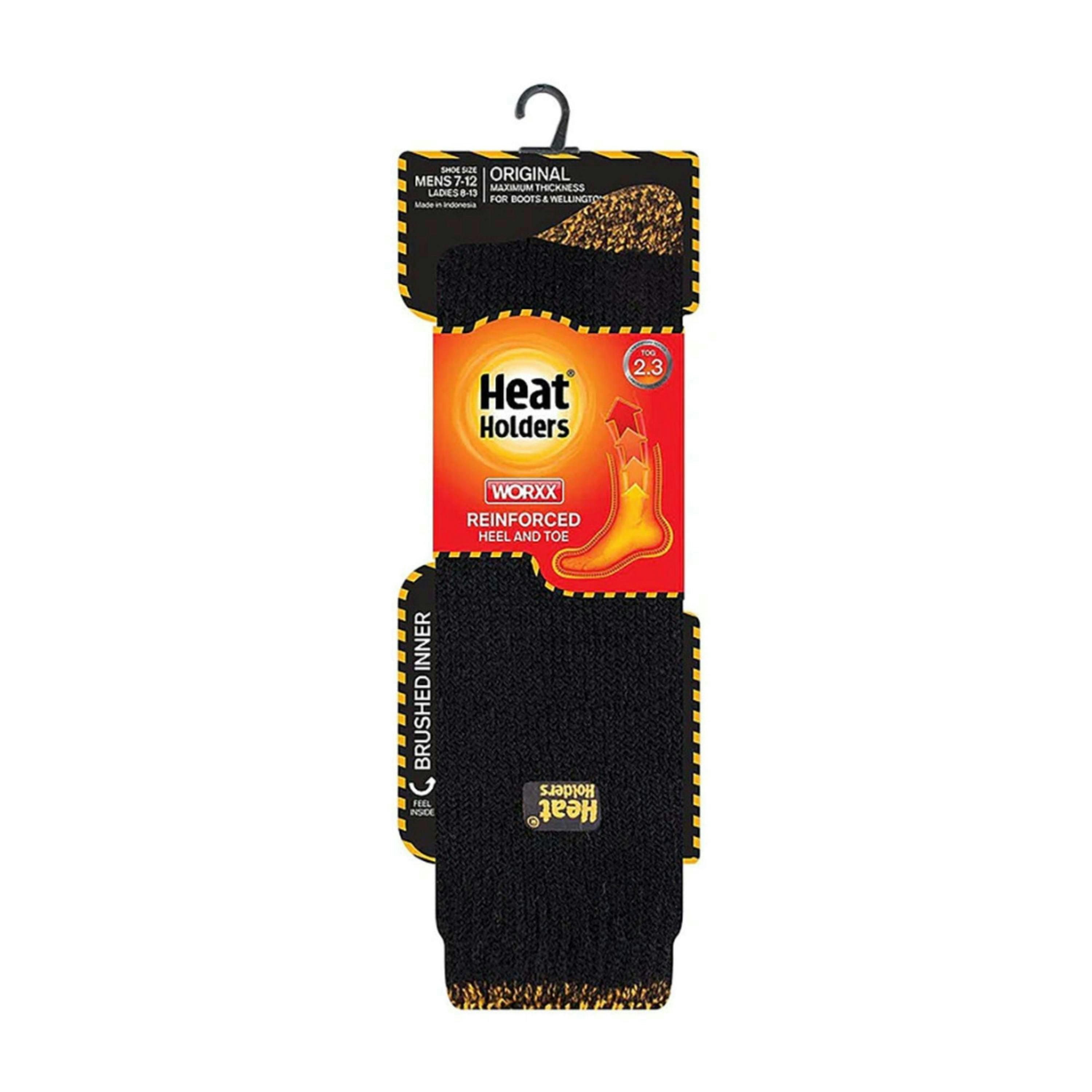 Heavy Duty Mens Knee High Thermal Work Socks, Thick Long Boot Socks , view 2 of 5