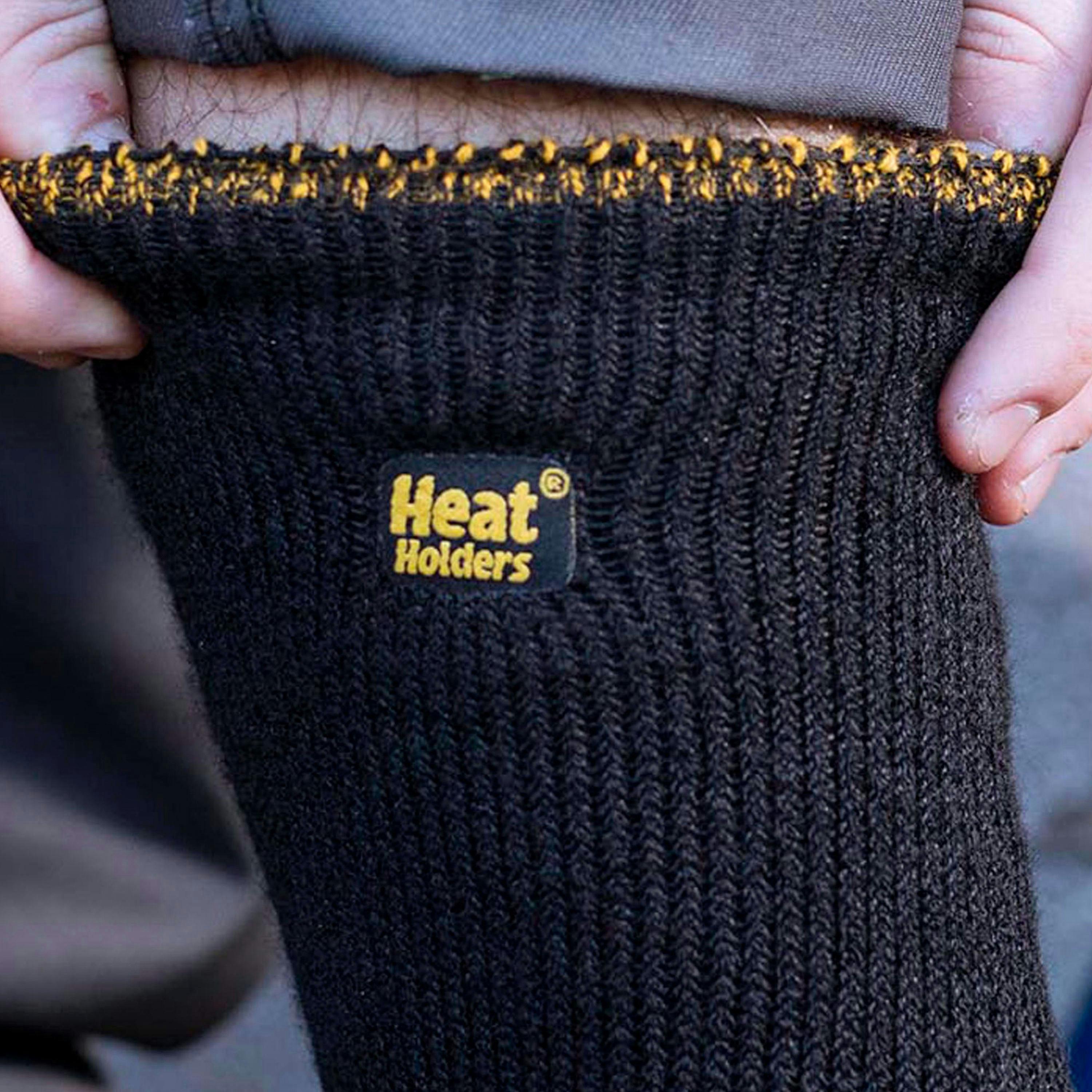 Heavy Duty Mens Knee High Thermal Work Socks, Thick Long Boot Socks , view 4 of 5