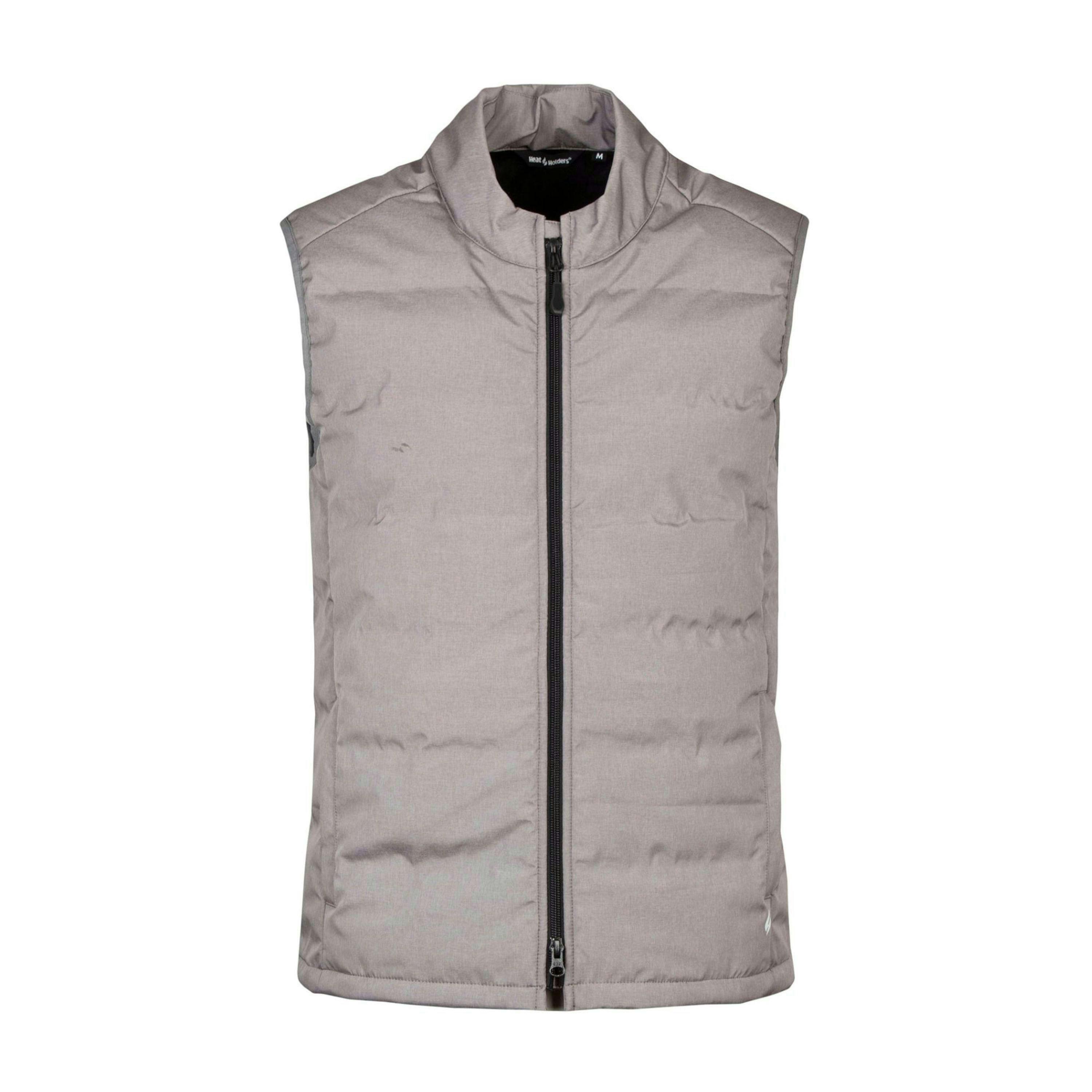 Men's Winter Insulated Gilet | Midweight Fleece-Lined Hybrid Vest Full Zip , view 1 of 5
