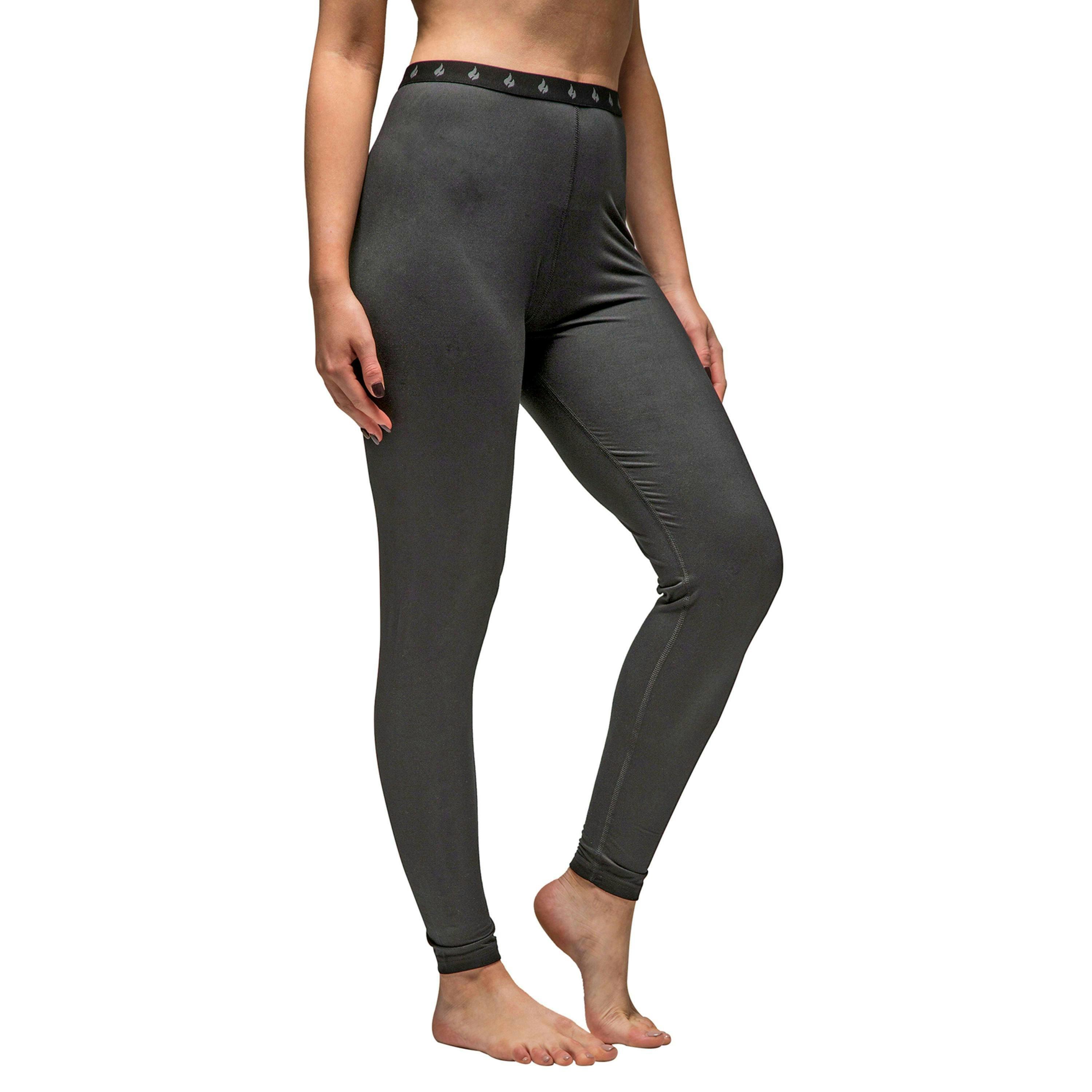 Women's Fleece-Lined Thermal Long Johns | Ultra Lite Thermal Bottoms Base Layer , view 3 of 4