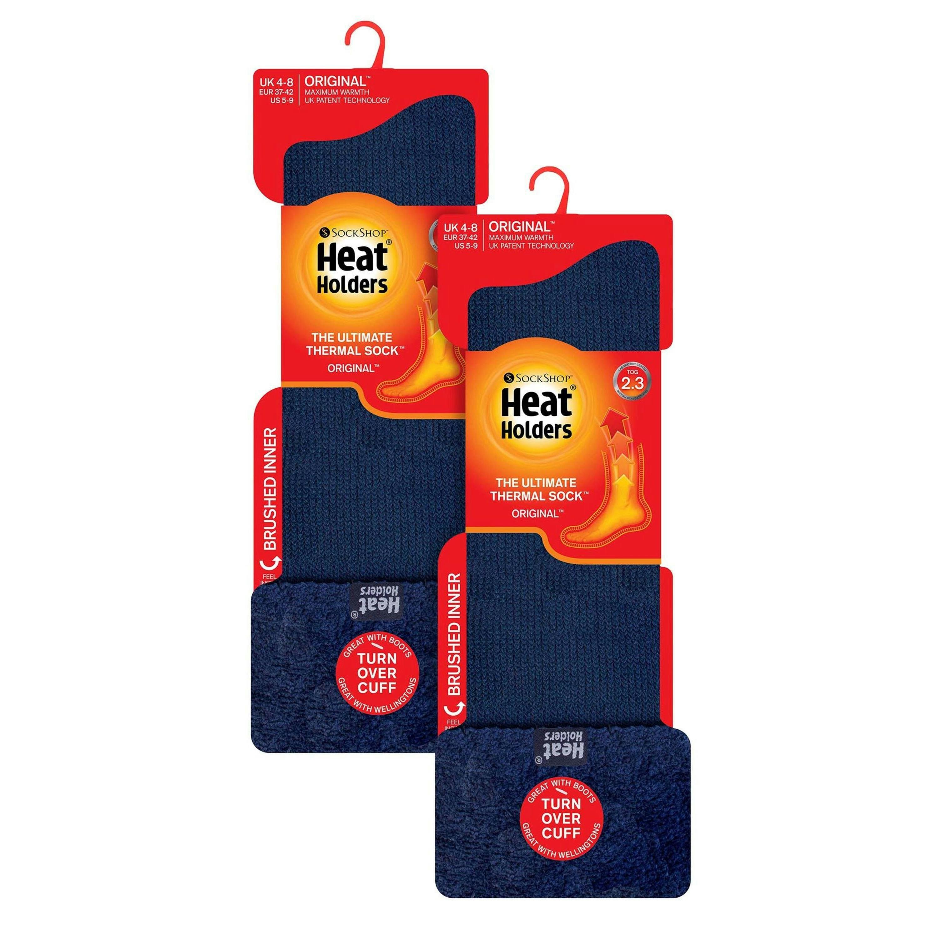 Ladies 2 Pack Wellington Soft Brushed Inner Boot Socks , view 2 of 5