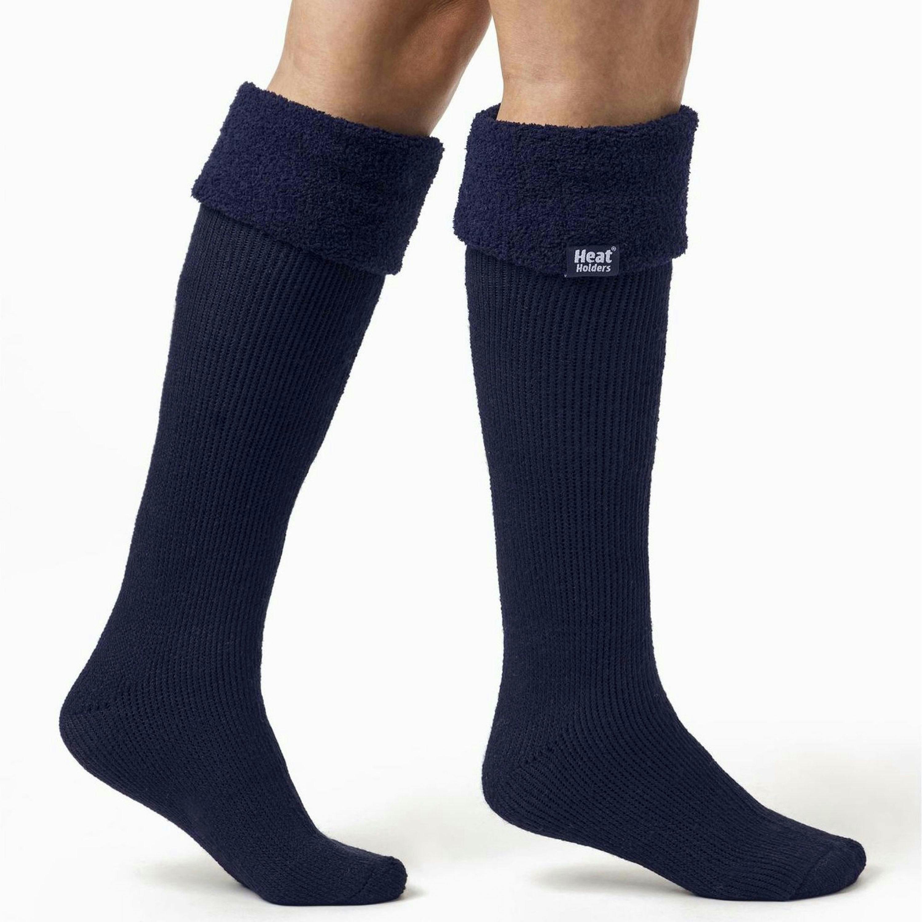 Ladies 2 Pack Wellington Soft Brushed Inner Boot Socks , view 4 of 5