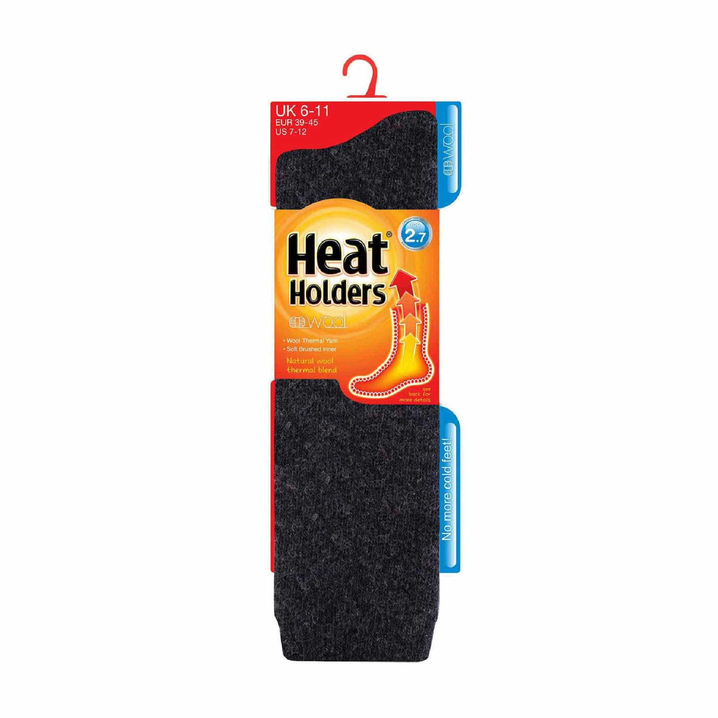 Mens Extra Long 2.7 TOG Knee High Wool Rich Thermal Socks , view 2 of 5