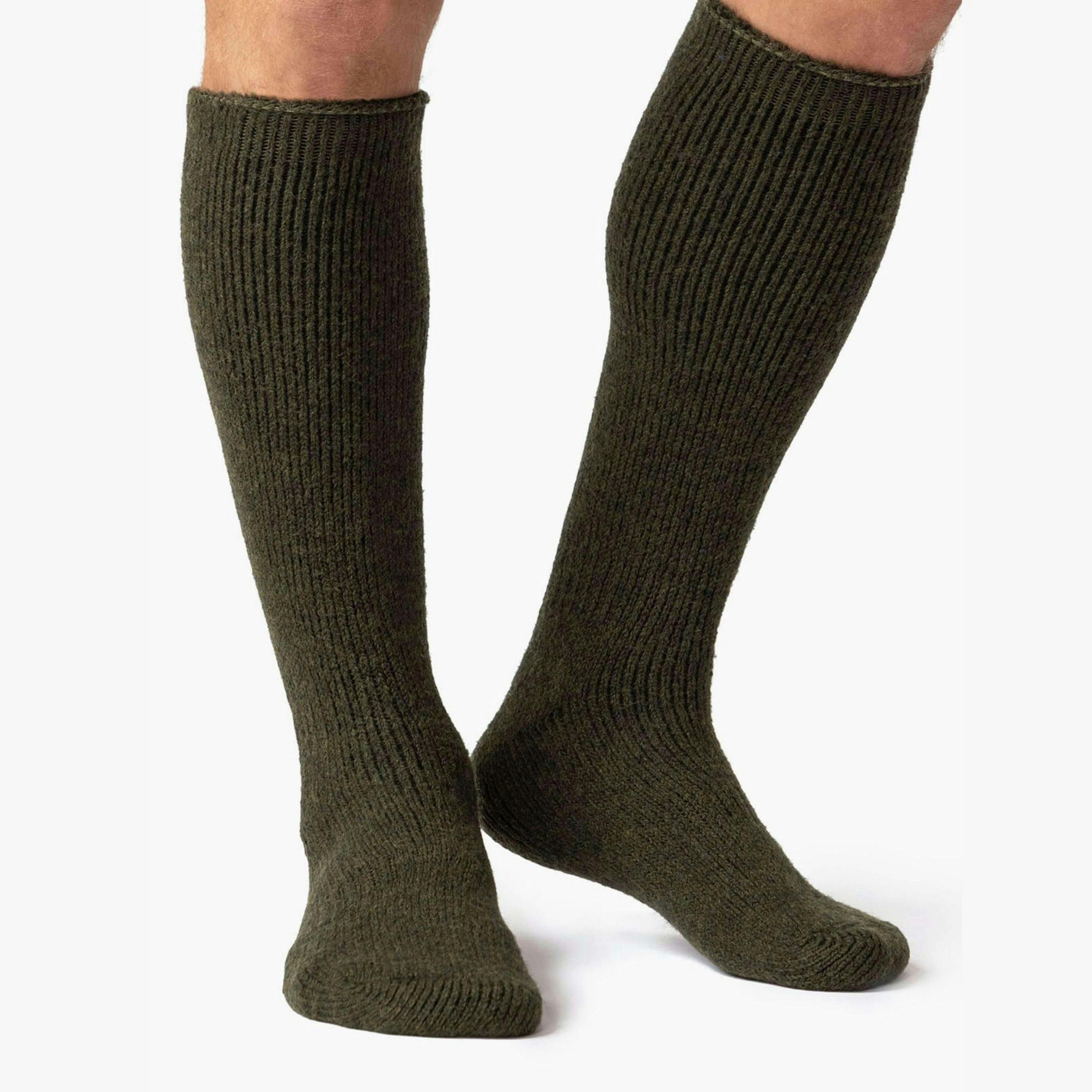 Mens Extra Long 2.7 TOG Knee High Wool Rich Thermal Socks , view 4 of 5