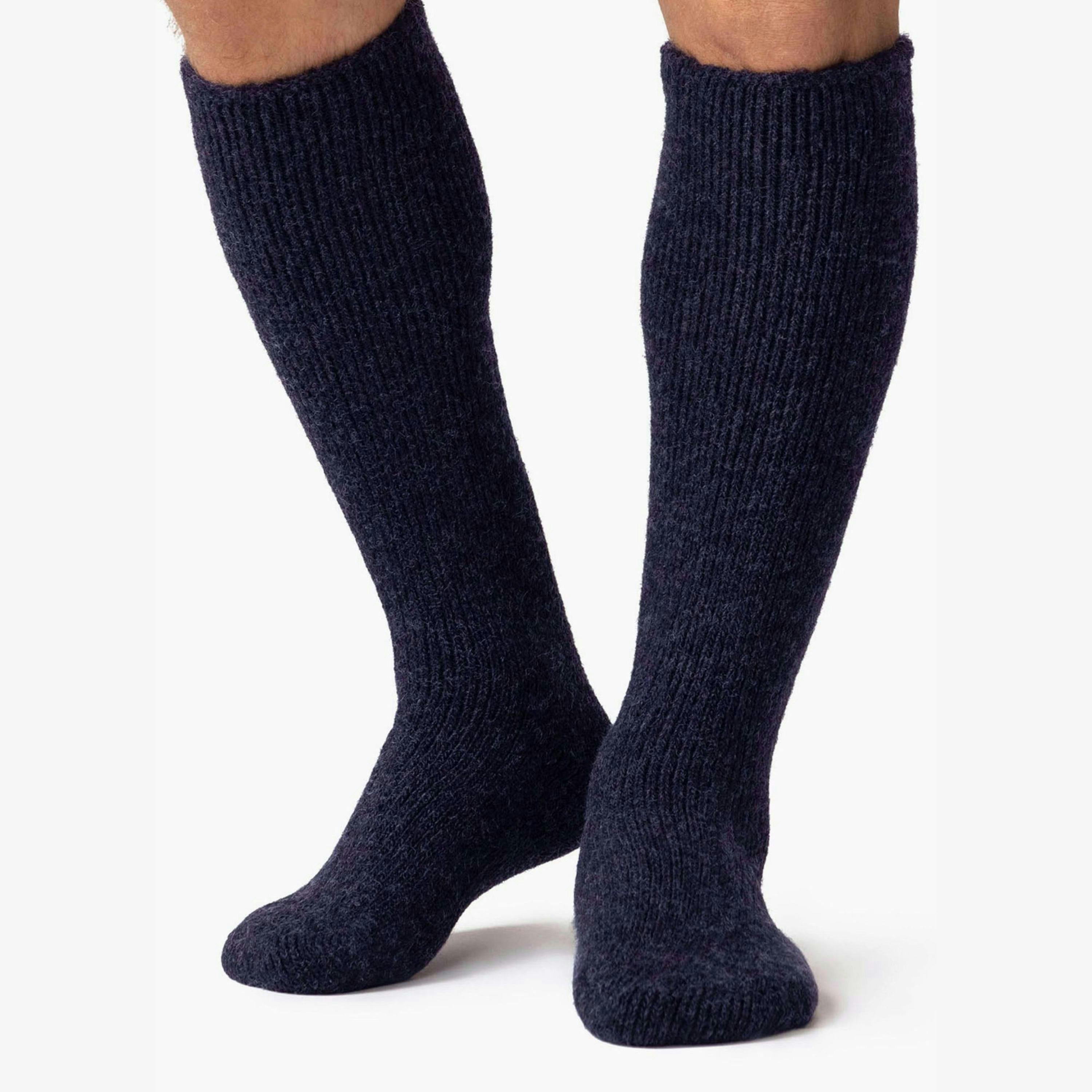 Mens Extra Long 2.7 TOG Knee High Wool Rich Thermal Socks , view 5 of 5