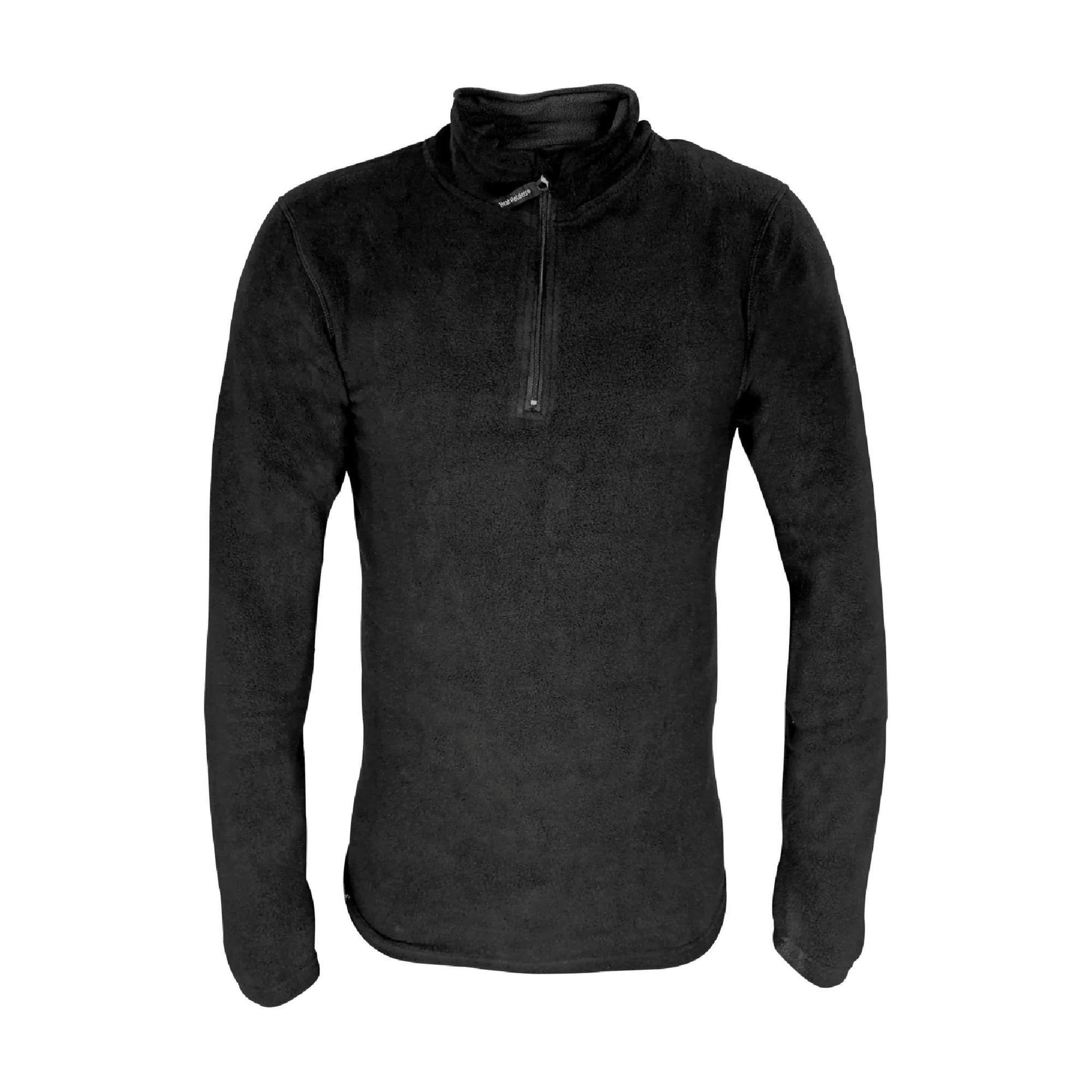Mens Microfleece Winter 1/4 Zip Thermal Base Layer Long Sleeve Top , view 1 of 2