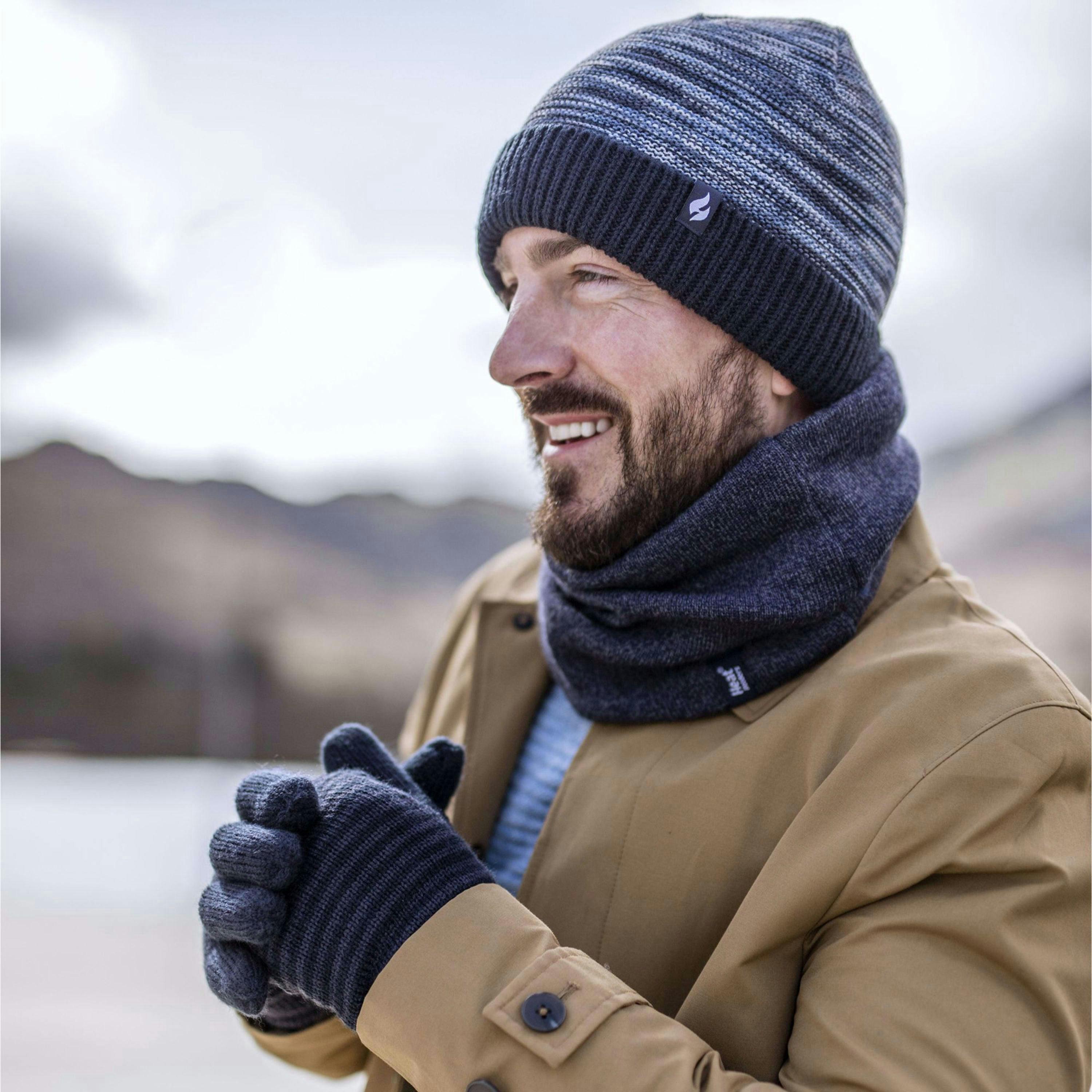 Mens 2.6 TOG Soft Fleece Lined Thermal Winter Neck Warmer , view 5 of 5