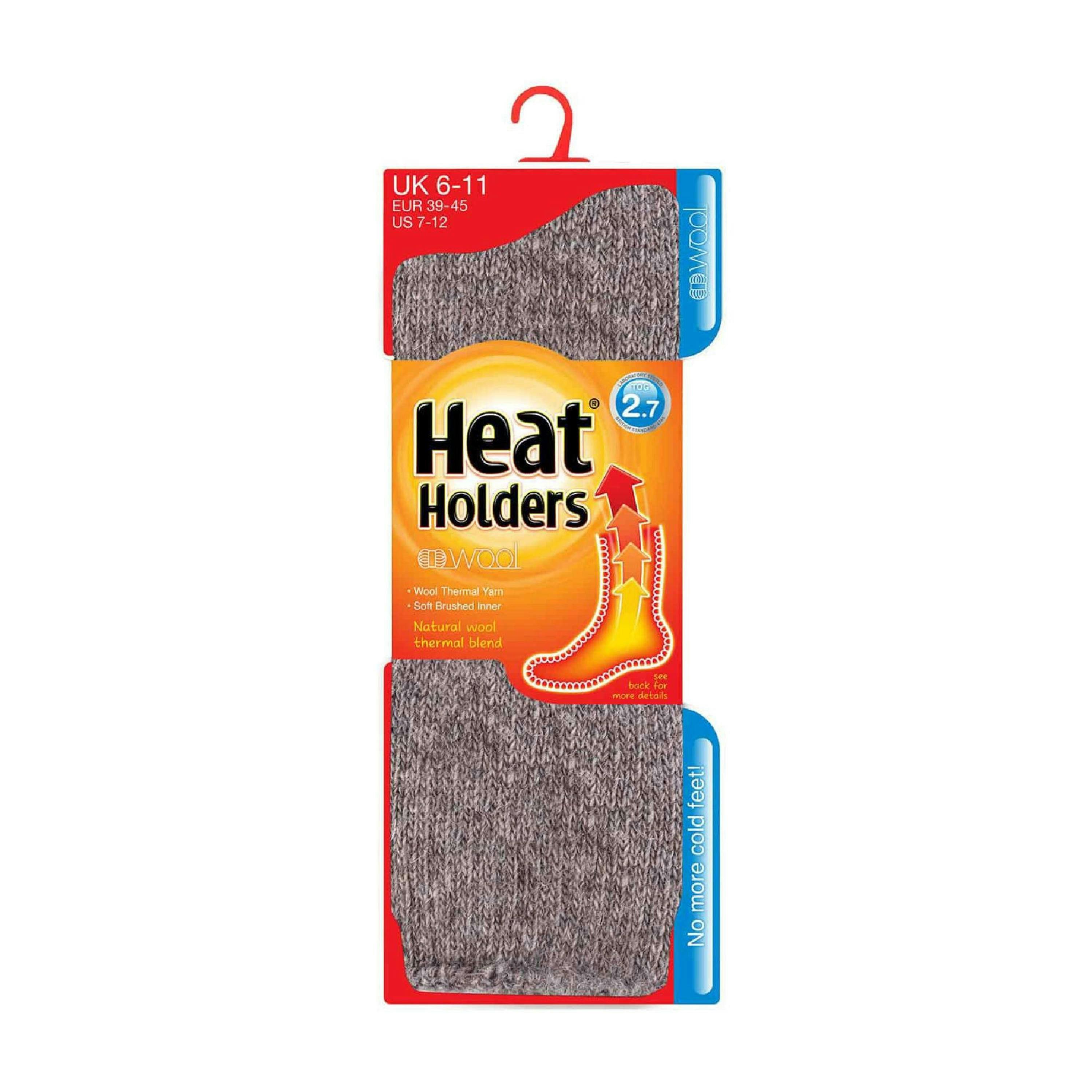Mens Winter Warm 2.7 TOG Wool Rich Thermal Socks , view 2 of 5