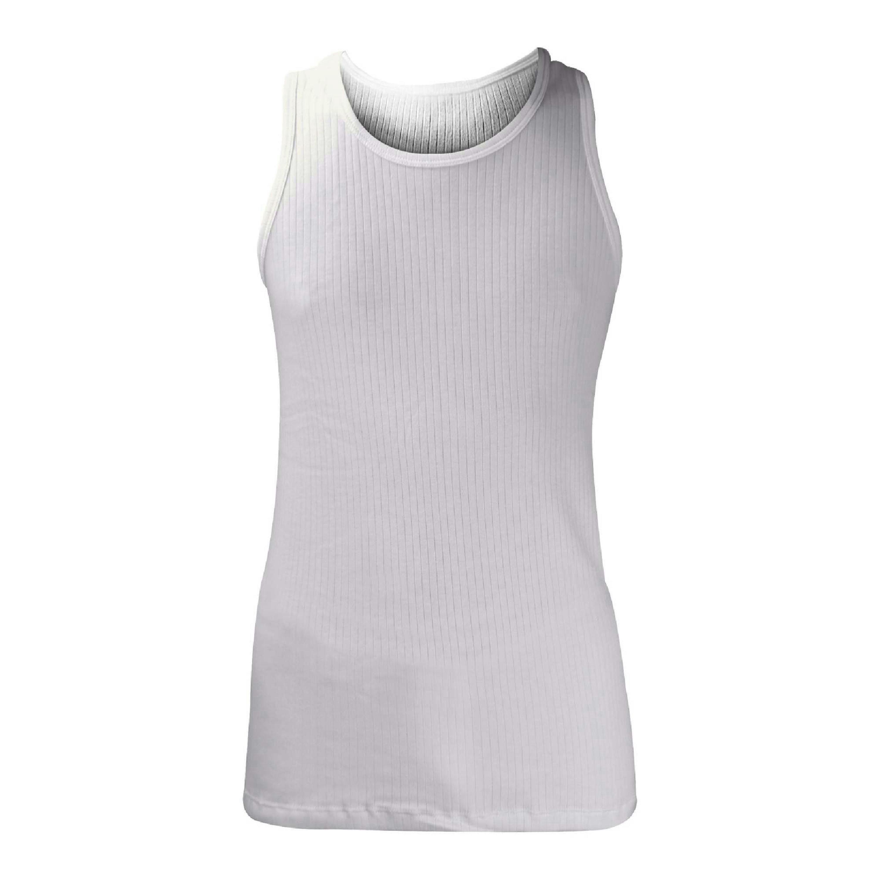 Mens Cotton Thermal Underwear Sleeveless Vest , view 1 of 5