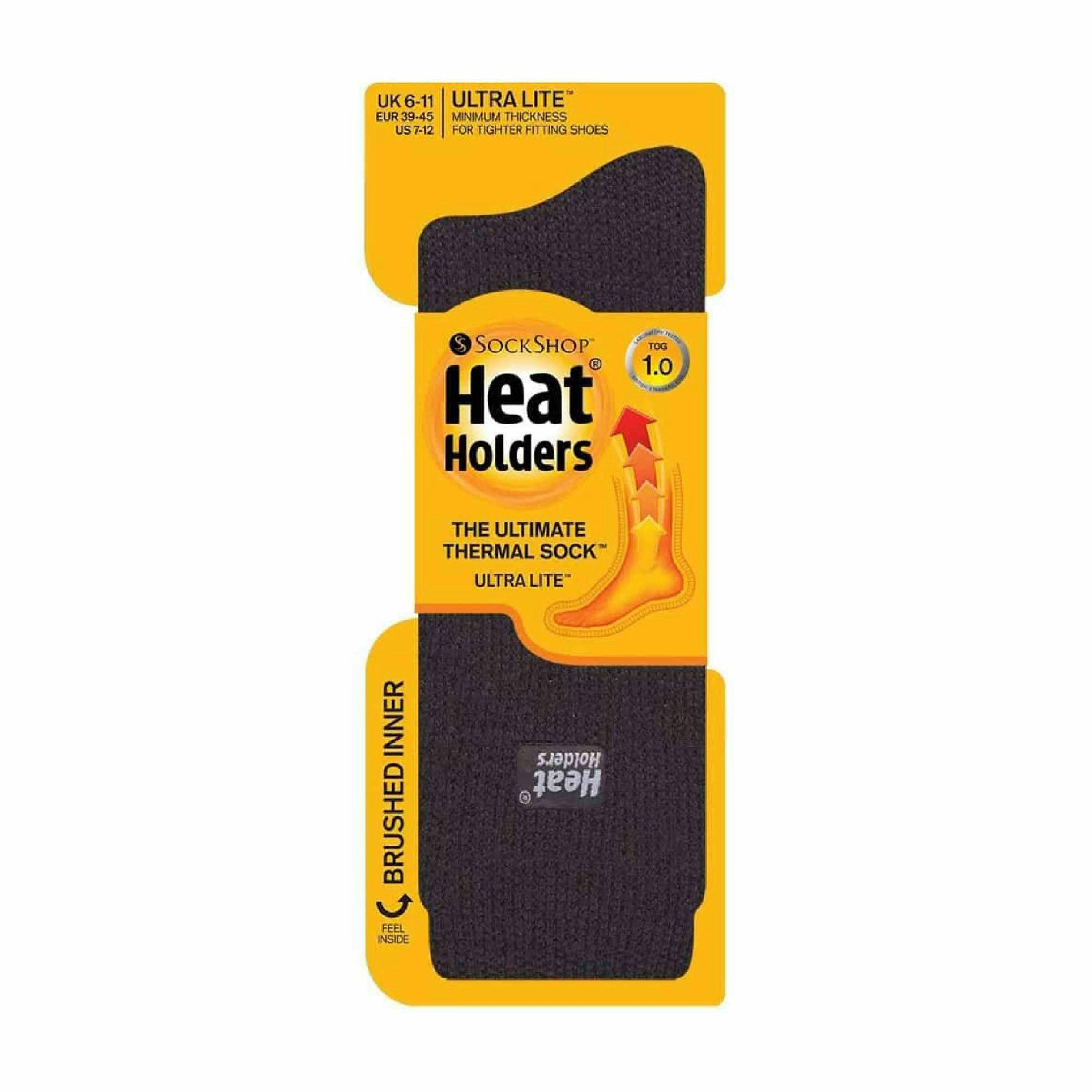 Mens Ultra Lite Extra Thin 1.0 TOG Thermal Socks , view 2 of 5