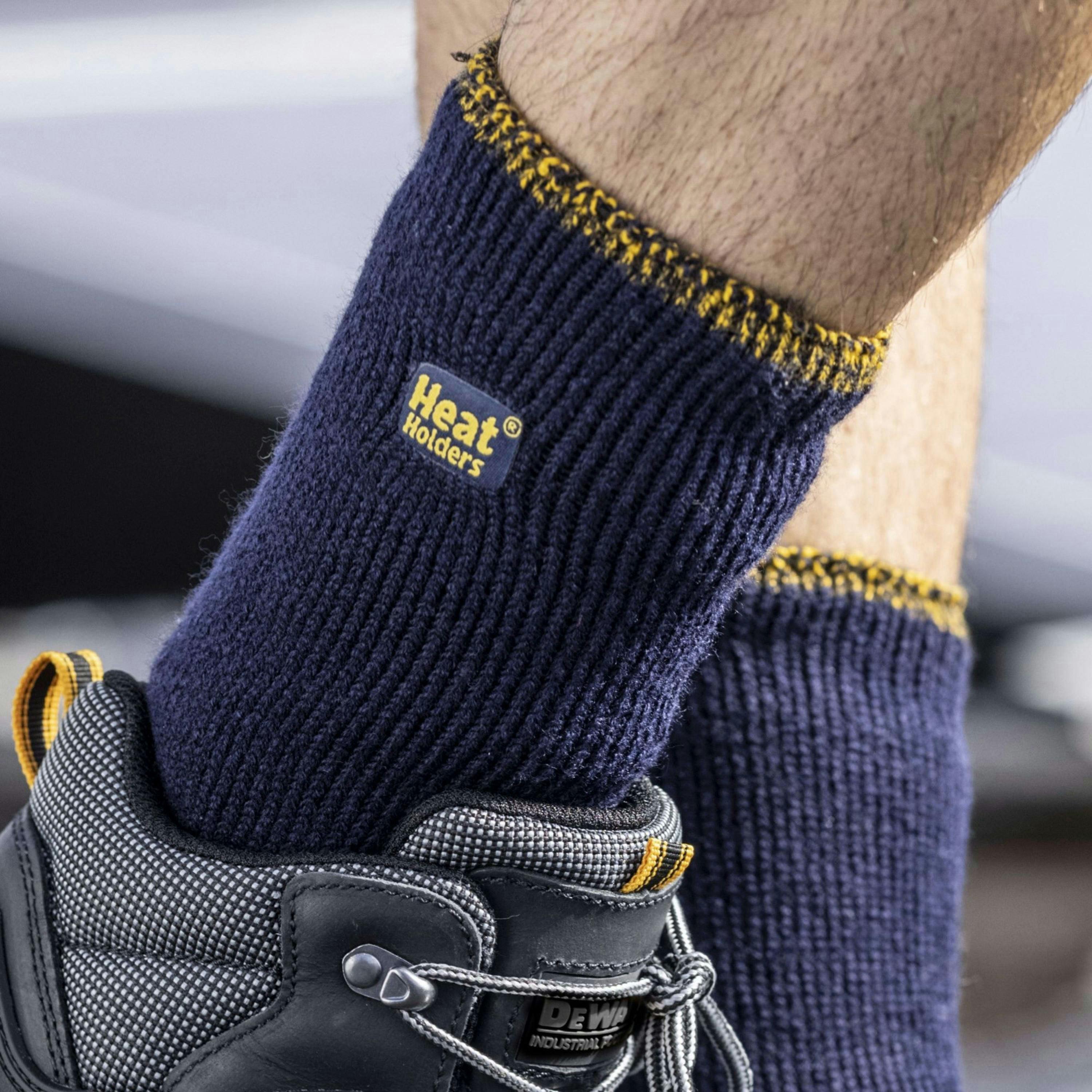 Mens 2.3 TOG Winter Thermal Work Socks with Reinforced Heel & Toe , view 5 of 5