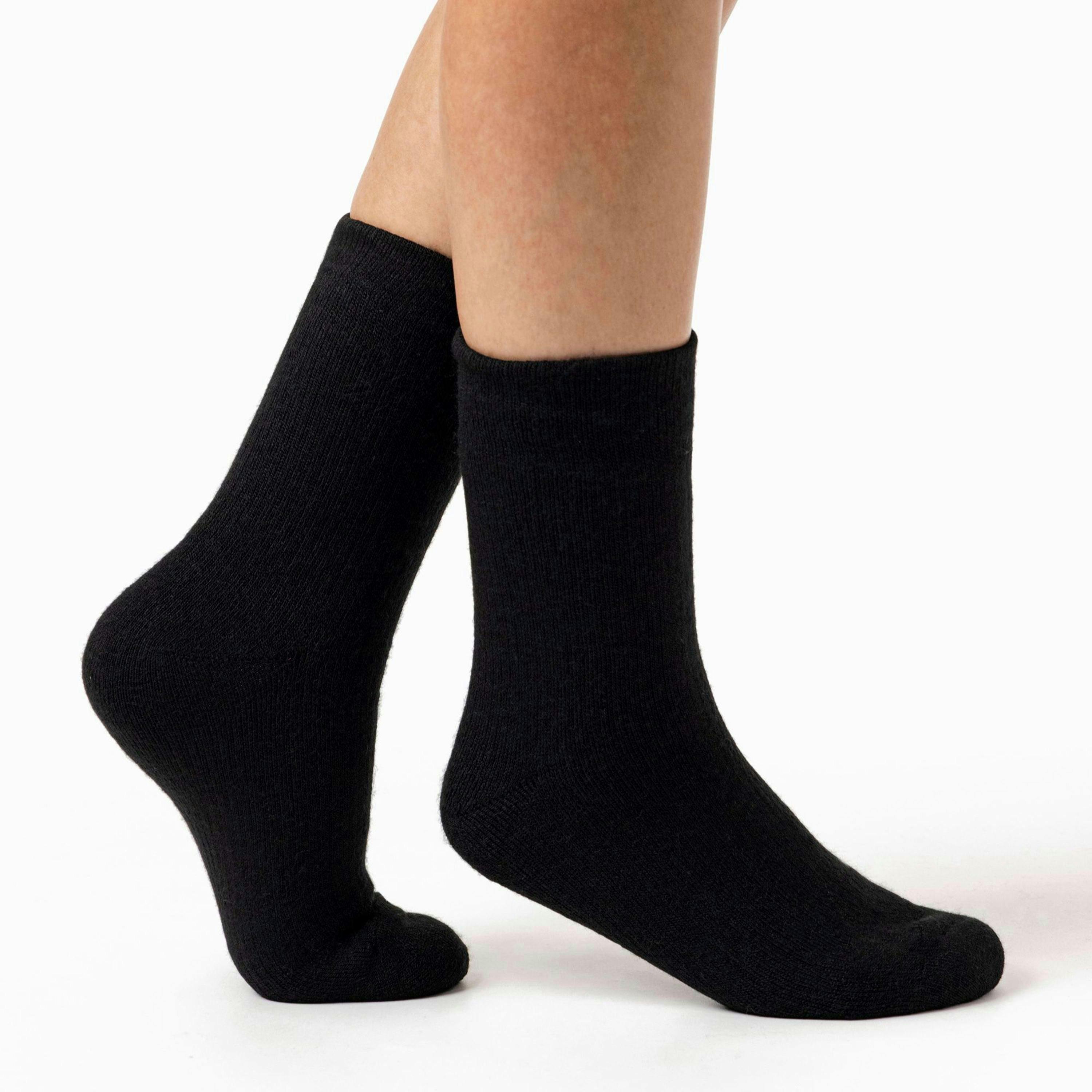 Mens & Ladies Black Thermal Waterproof Socks with Fleece Lining , view 3 of 4