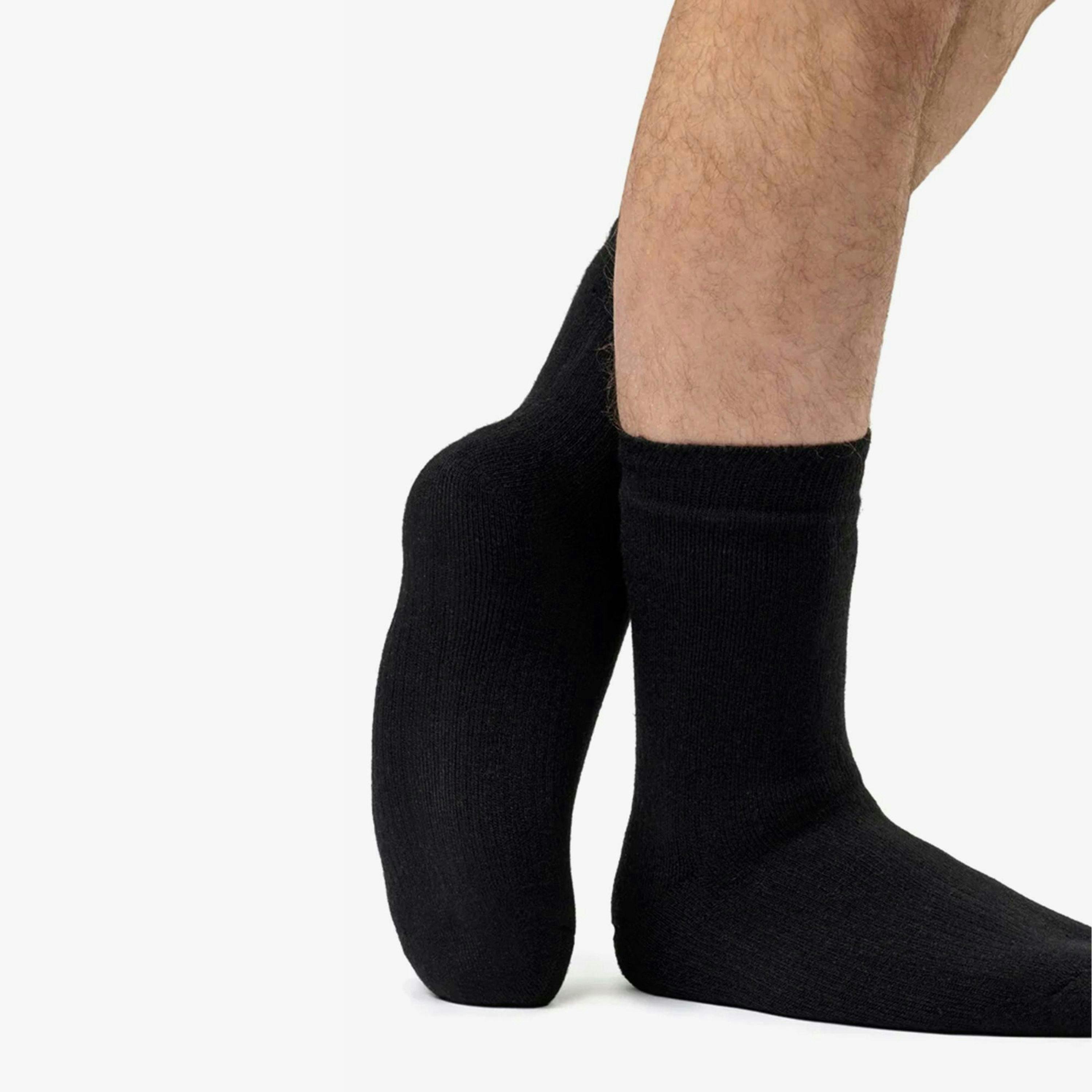 Mens & Ladies Black Thermal Waterproof Socks with Fleece Lining , view 4 of 4