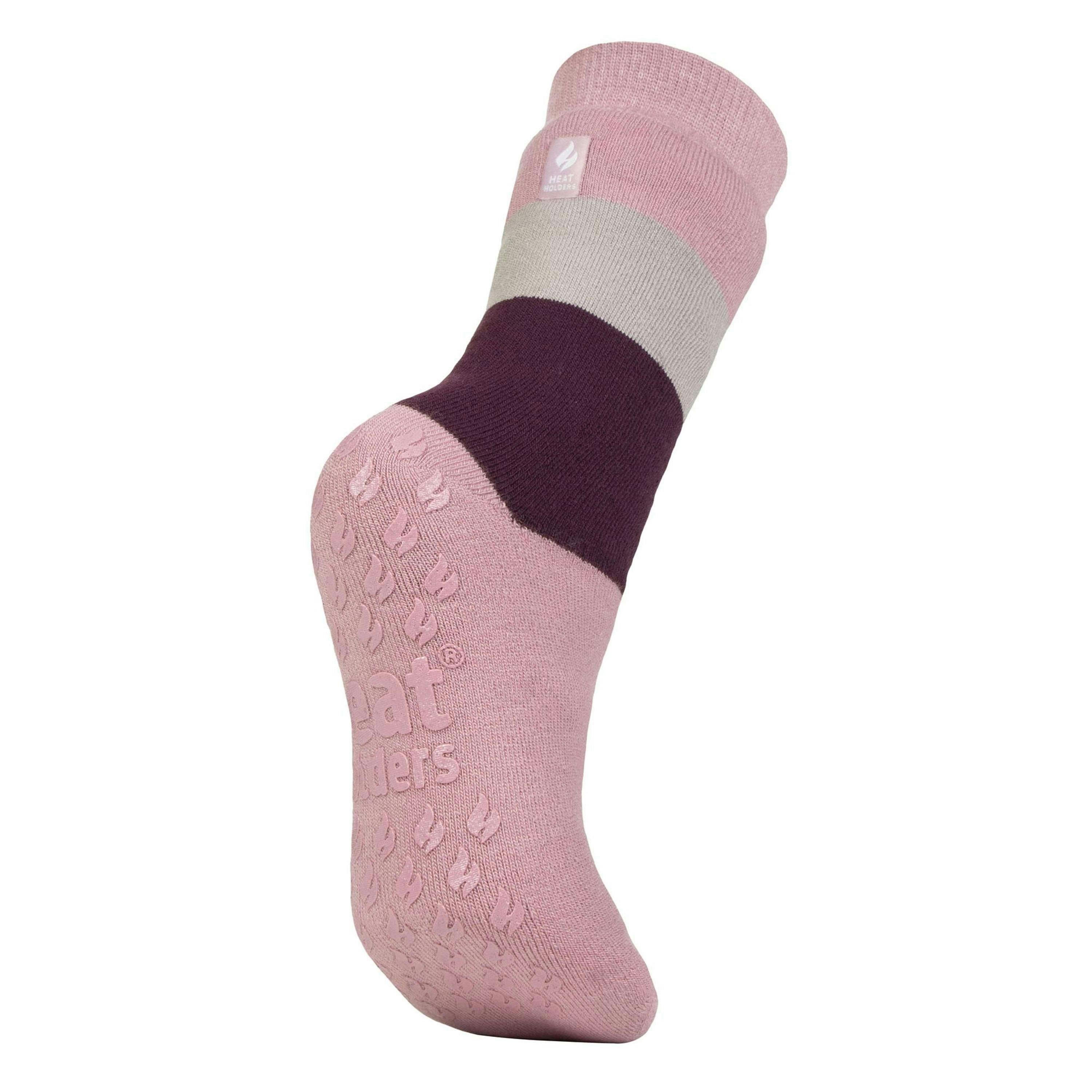 1 Pack Thick 3.1 TOG Non Slip Thermal Slipper Socks for Raynauds , view 3 of 4