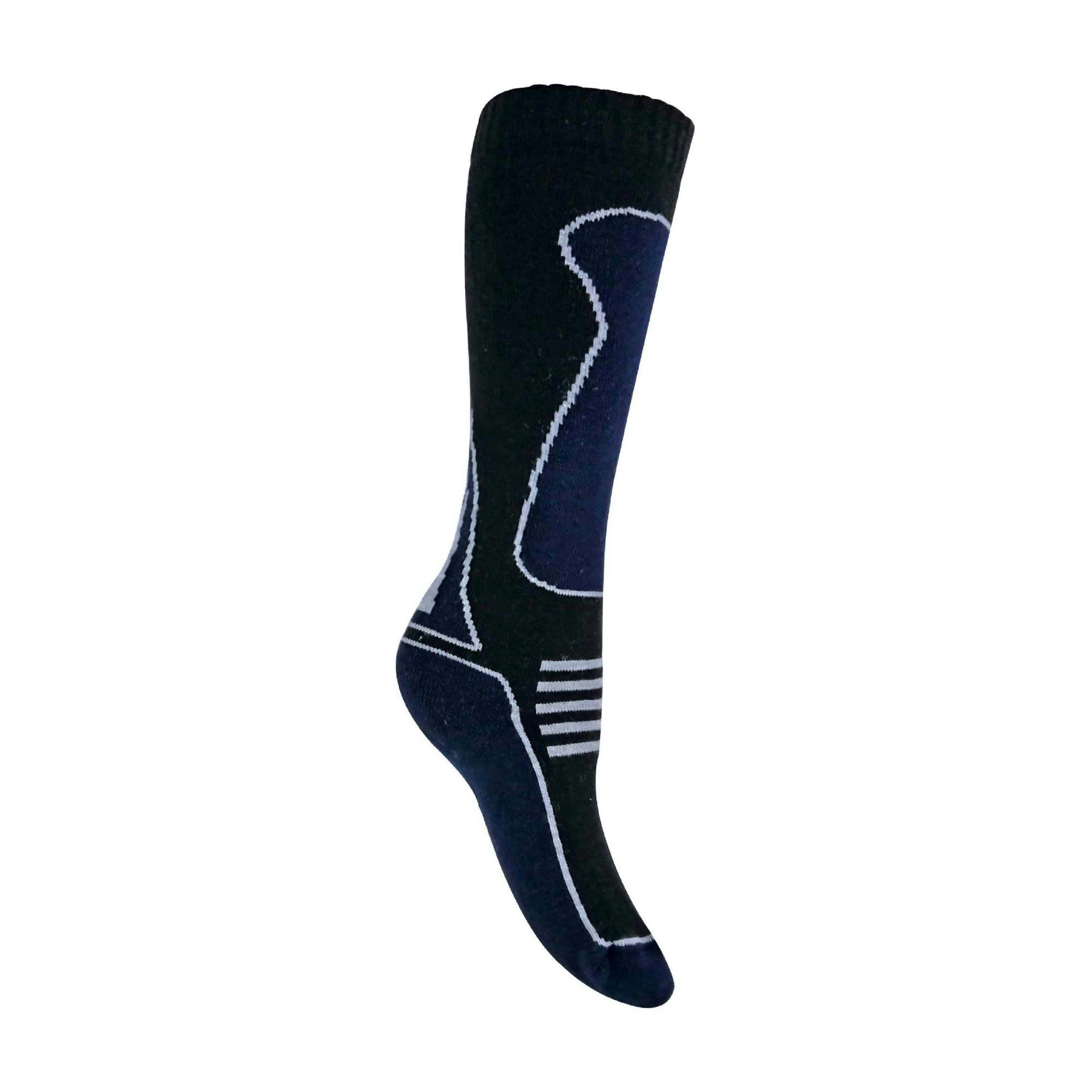4 Pack Boys Long Knee High Wool Blend Ski Socks , view 2 of 4