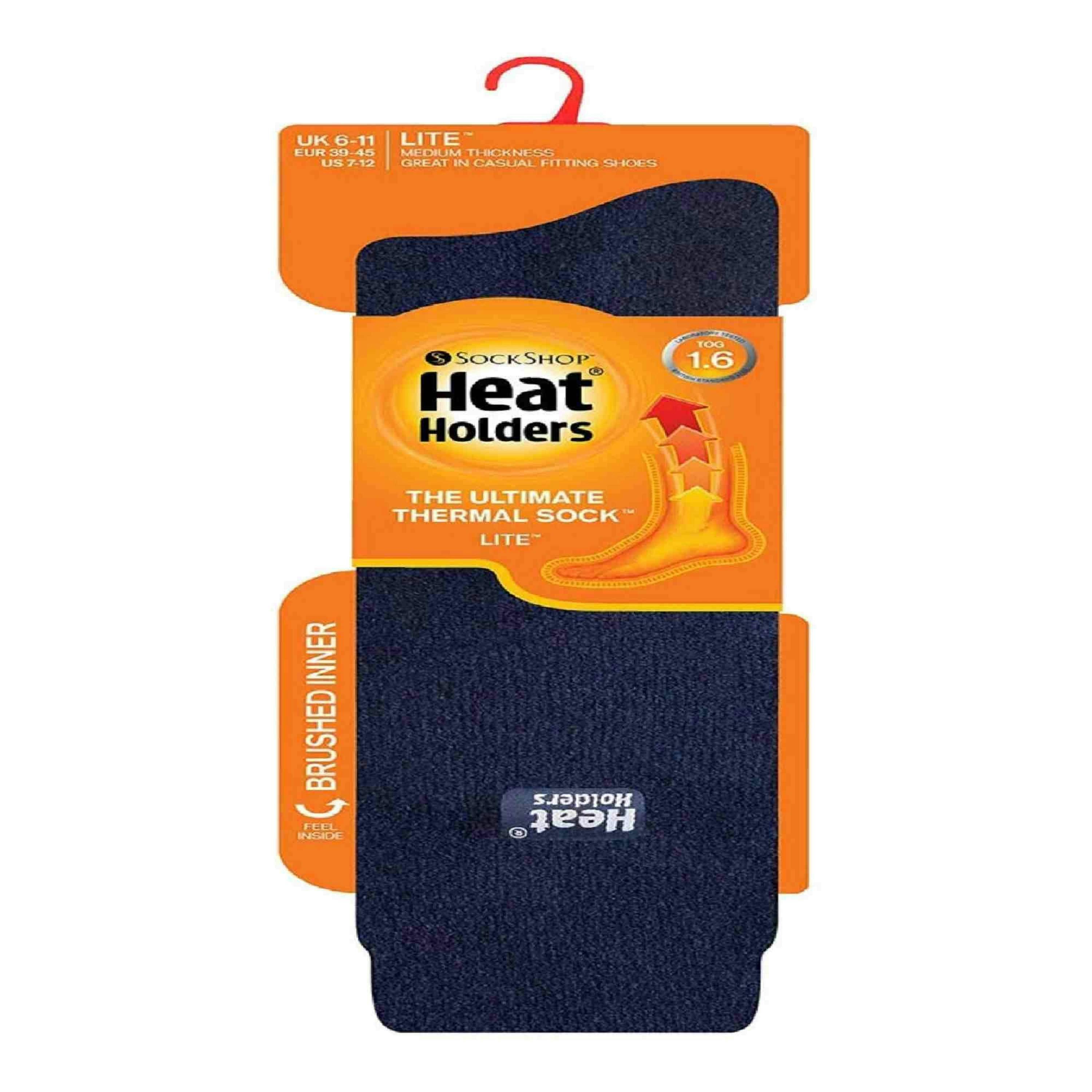 Mens Plain Thin Lightweight Knee High Thermal Socks , view 2 of 5
