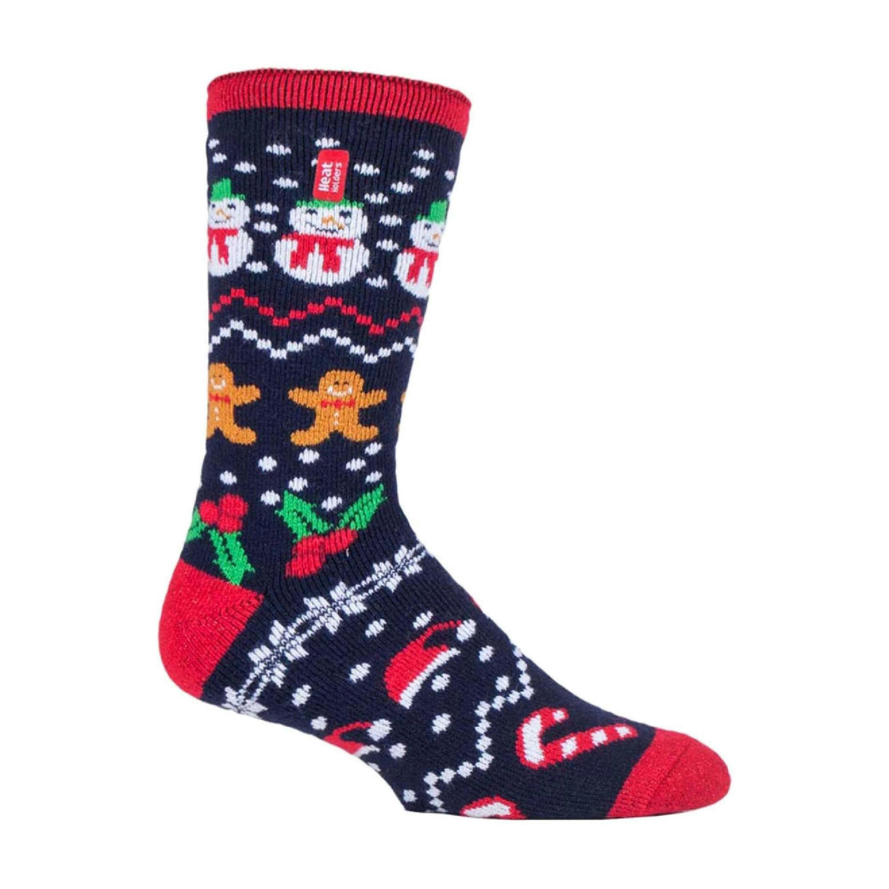 Mens Novelty Christmas Lightweight Thermal Socks , view 1 of 5