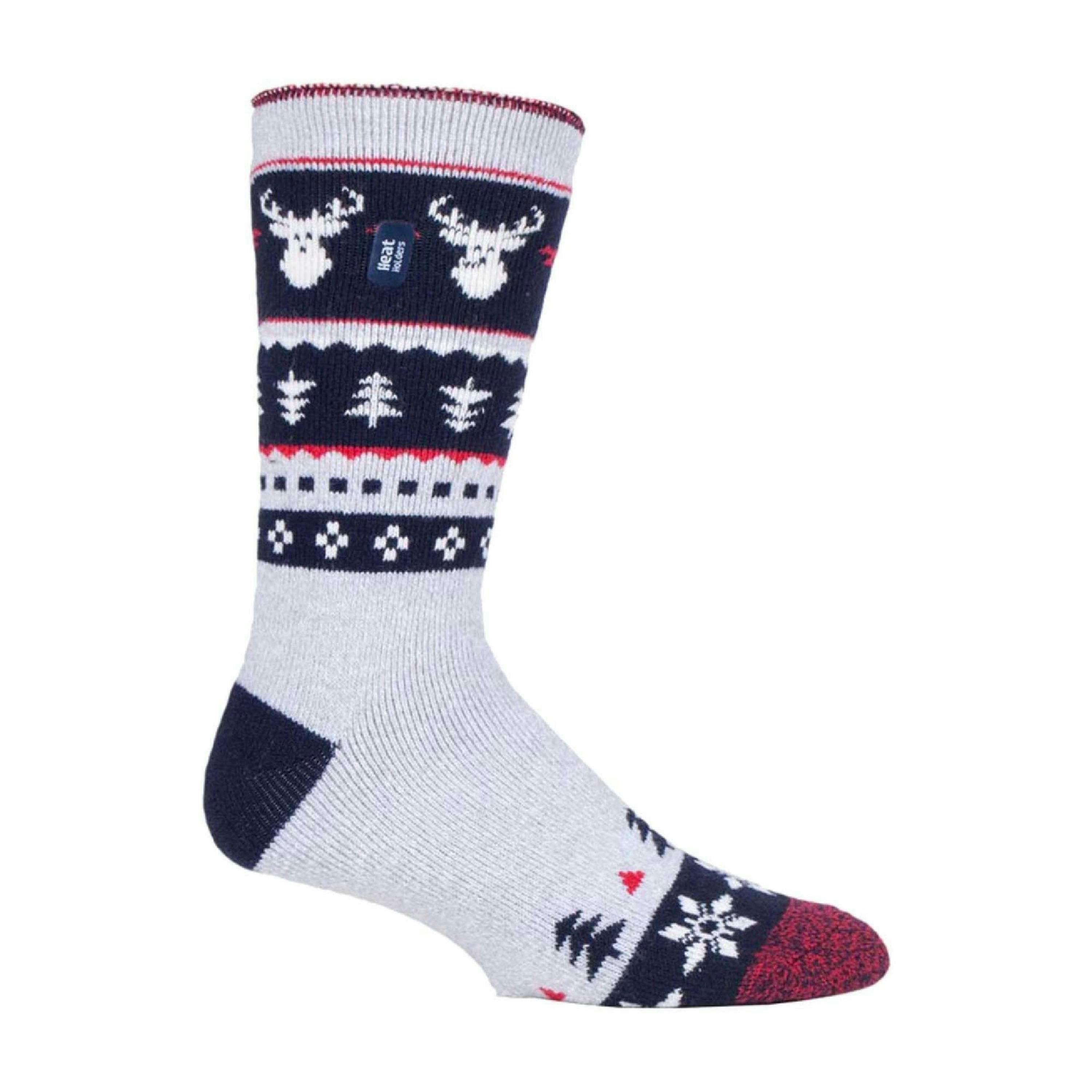 Mens Novelty Christmas Lightweight Thermal Socks , view 1 of 5