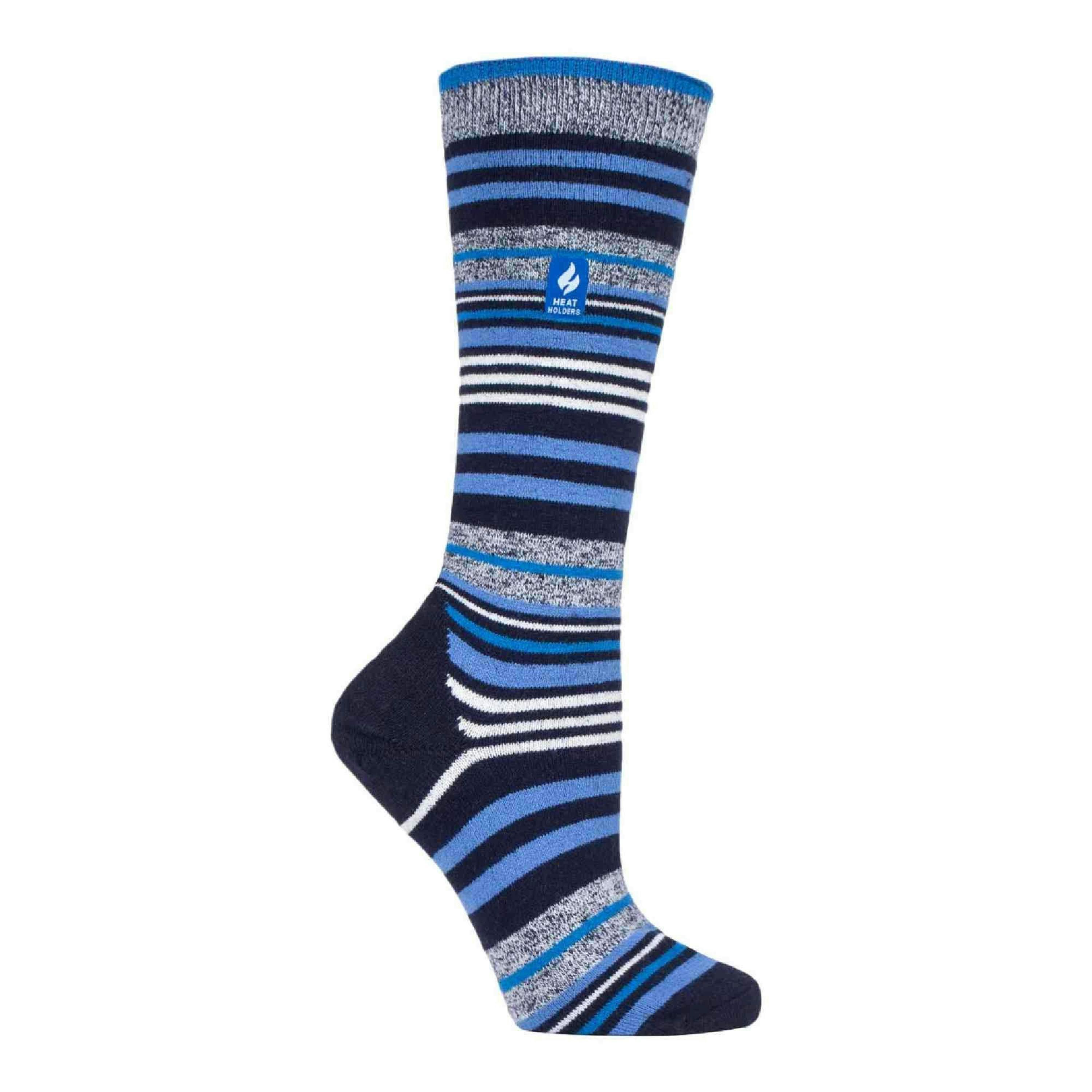 Ladies Thin Warm Winter Knee High Lightweight Thermal Ski Socks , view 1 of 5
