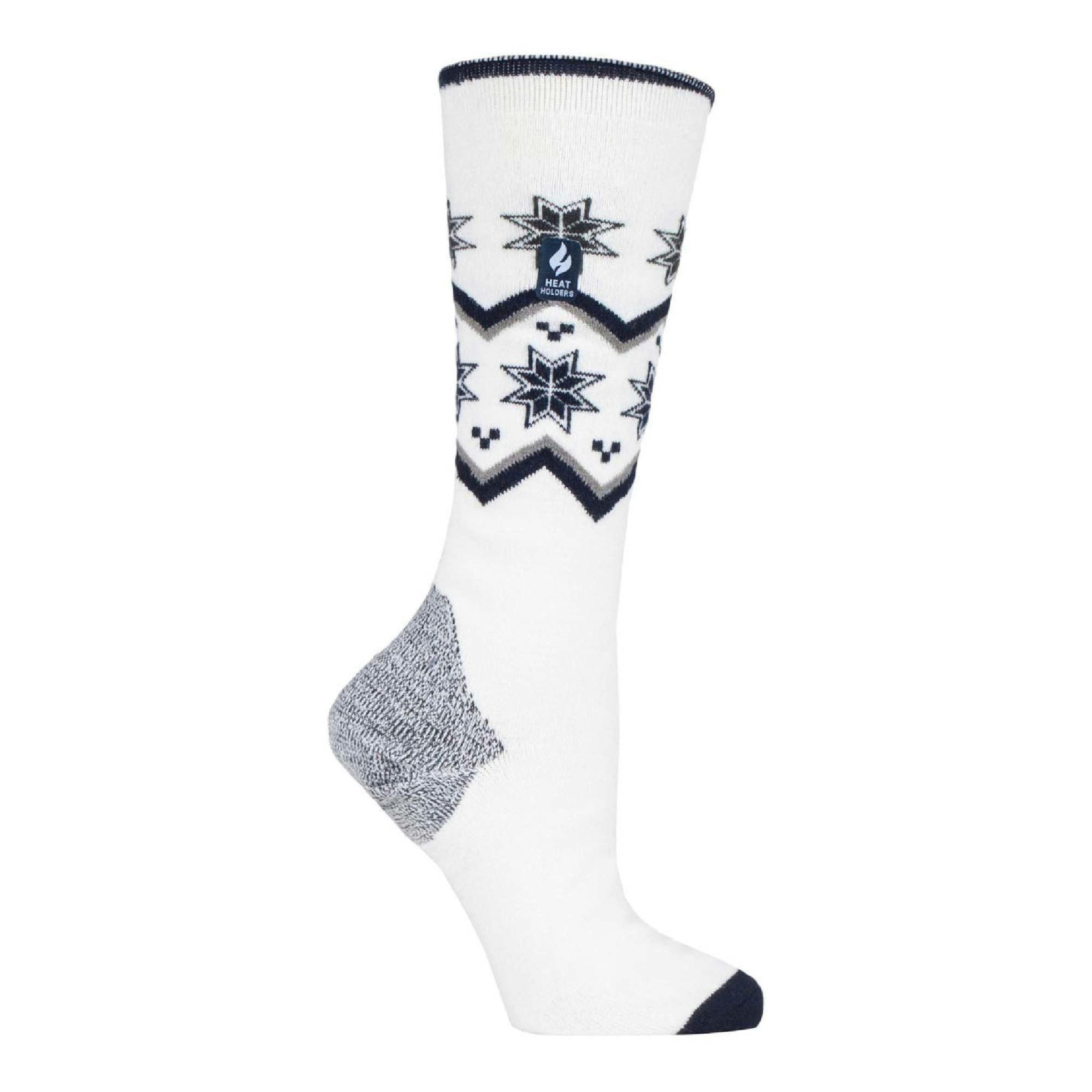 Ladies Thin Warm Winter Knee High Lightweight Thermal Ski Socks , view 1 of 5