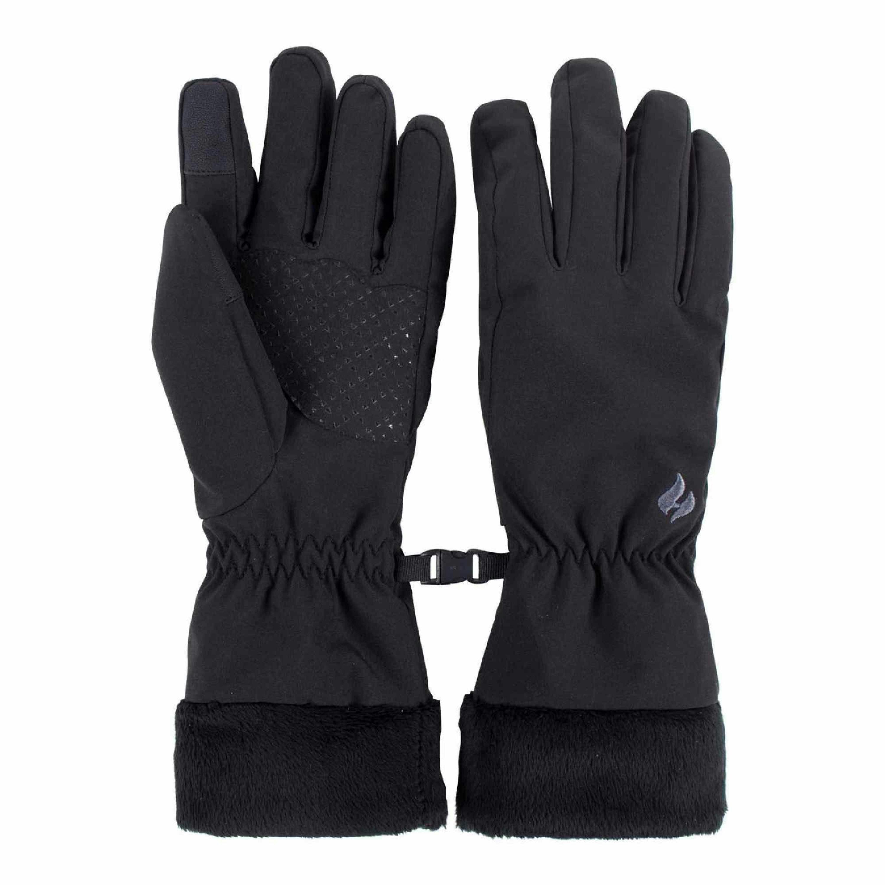 Ladies Soft Shell Waterproof Wind Resistant Thermal Gloves , view 1 of 5