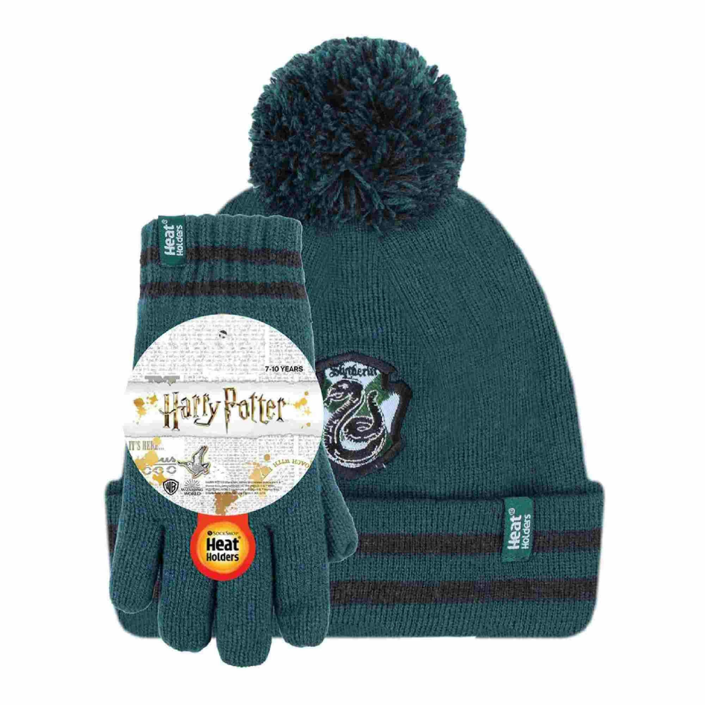 Kids Childrens Harry Potter Hat & Gloves Set for Winter , view 2 of 4