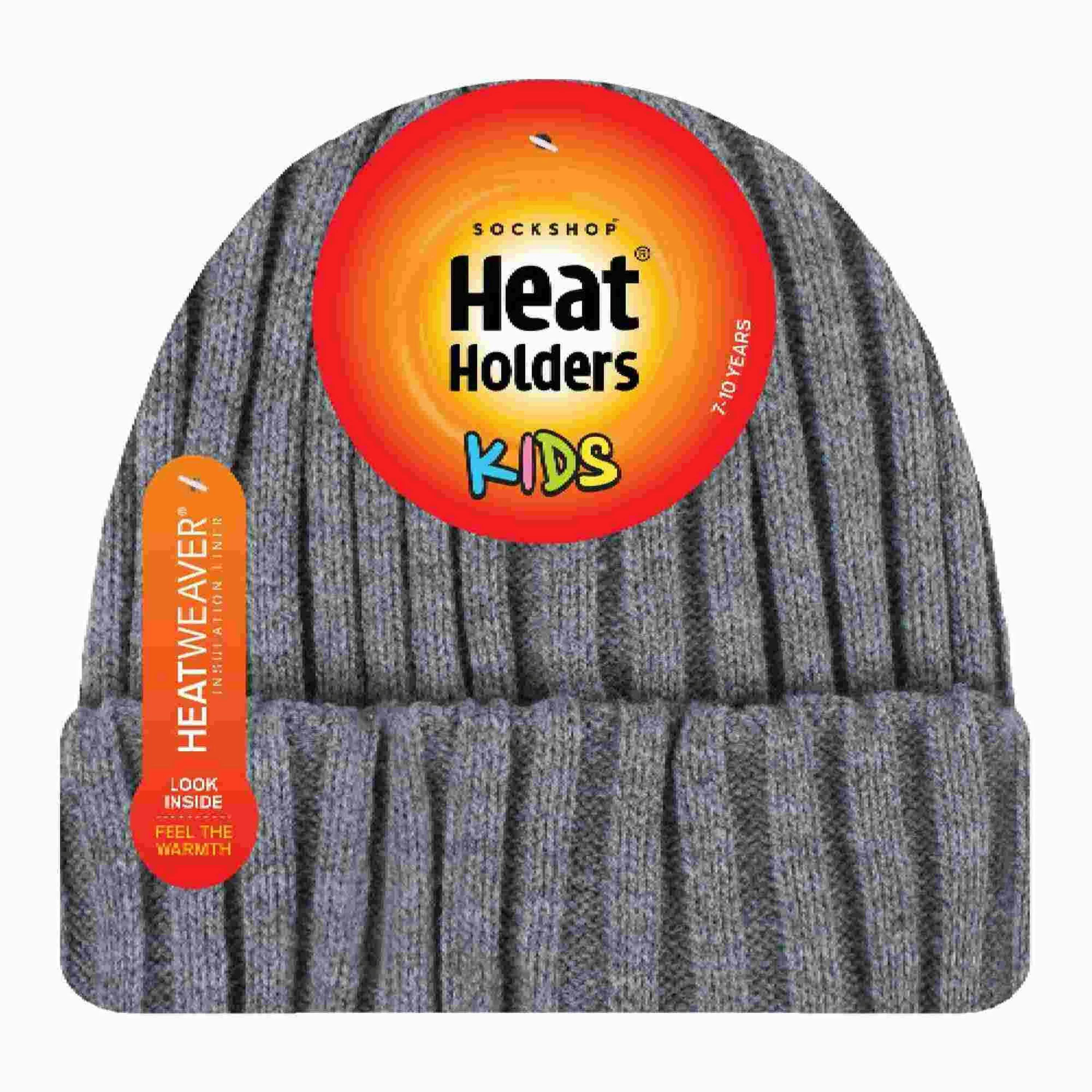 Boys Every Day Casual Wear Ribbed Turnover Winter Hat for Kids , view 2 of 4
