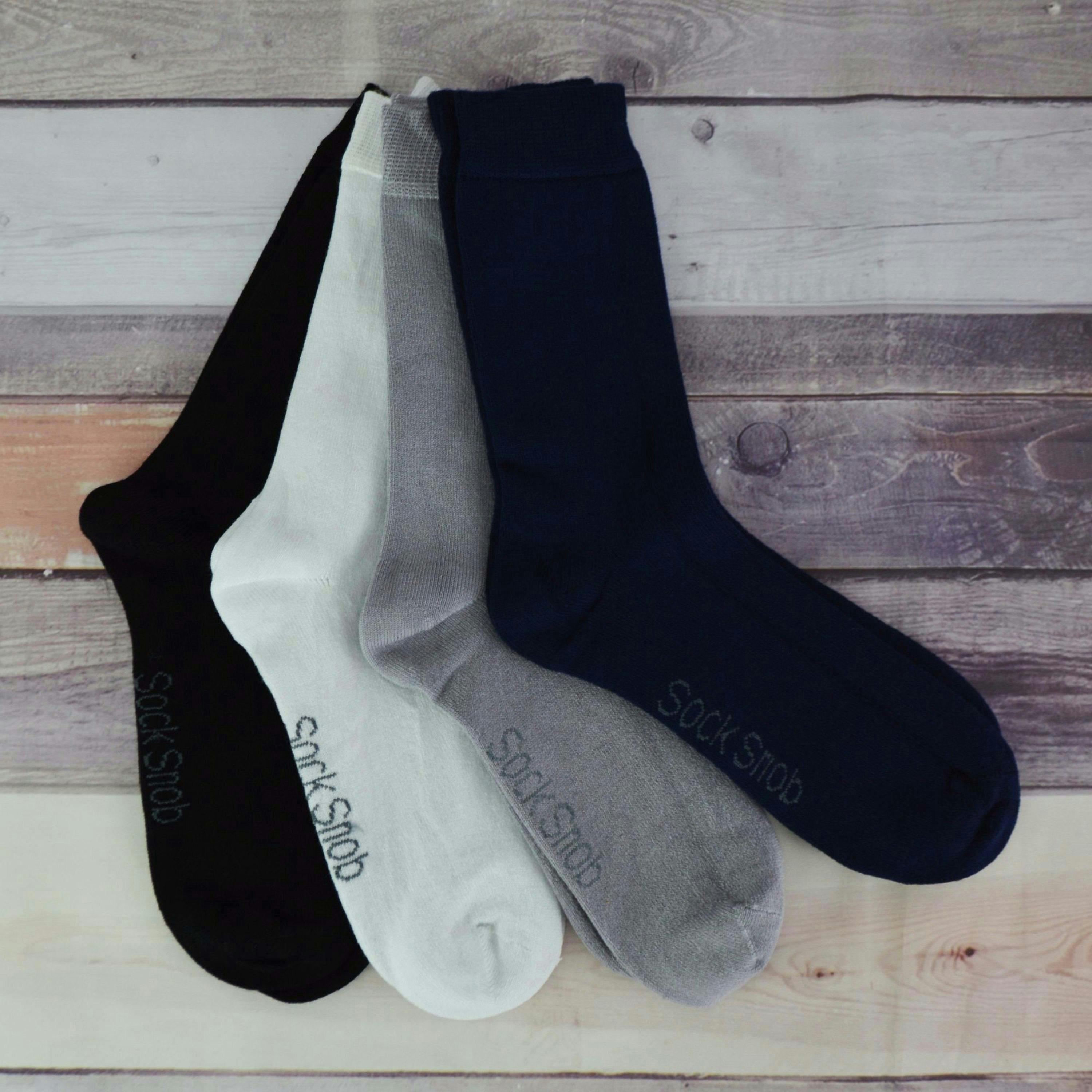 6 Pack Girls & Boys Super Soft Breathable Organic Bamboo Socks , view 3 of 5
