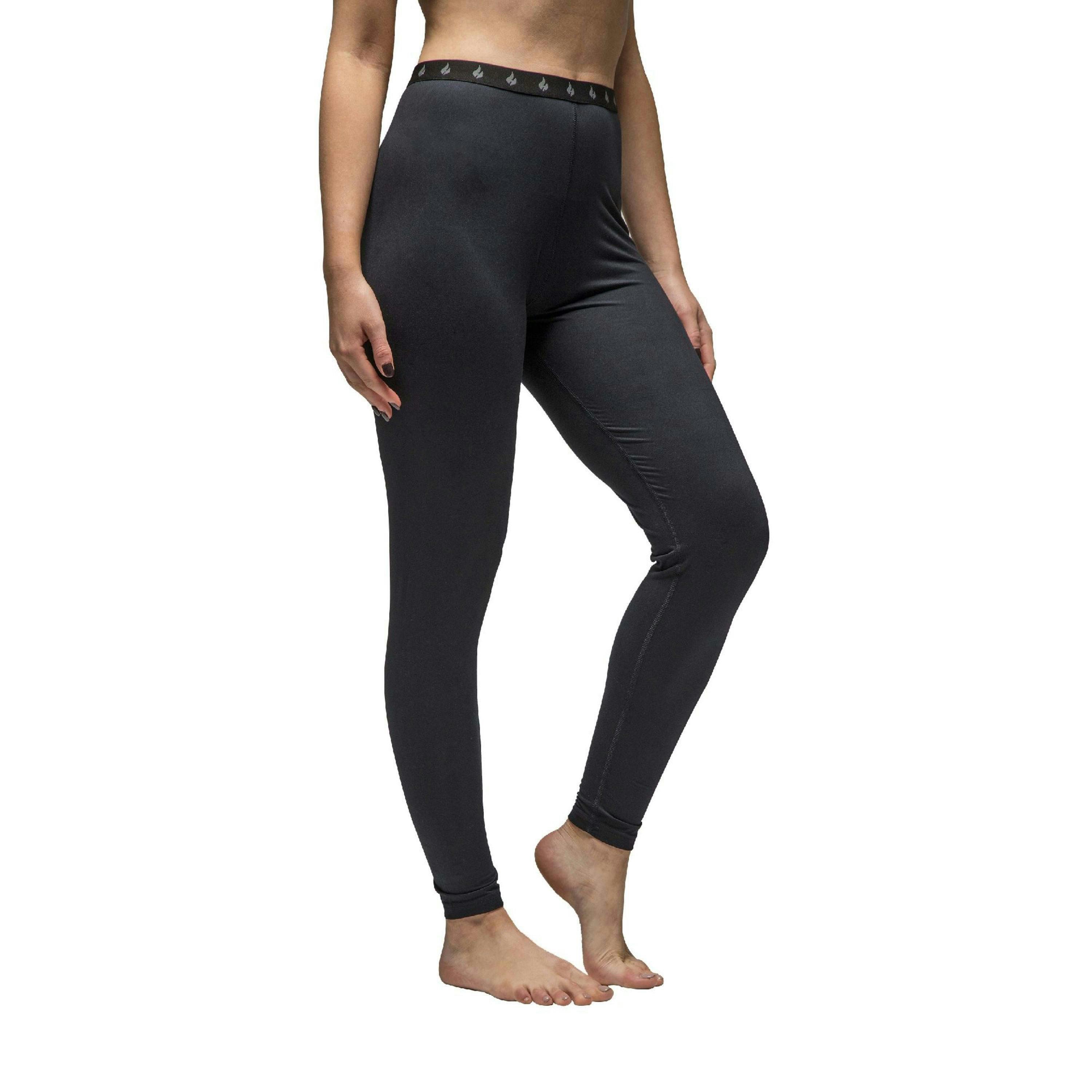 Ladies Fleece Lined Base Layer Thermal Long John Bottoms , view 1 of 5
