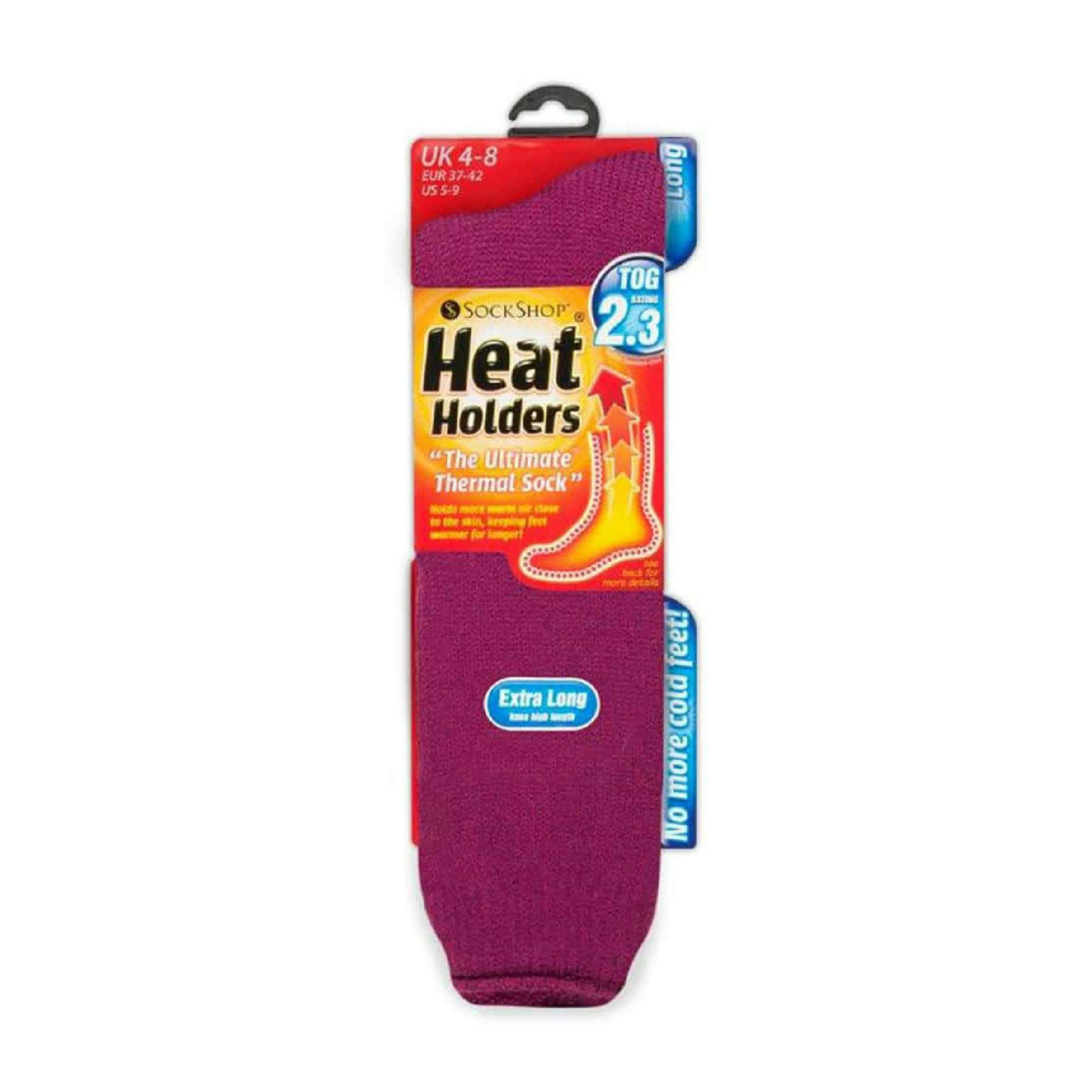 Ladies Extra Long Thick Winter Warm Knee High Thermal Socks , view 2 of 5