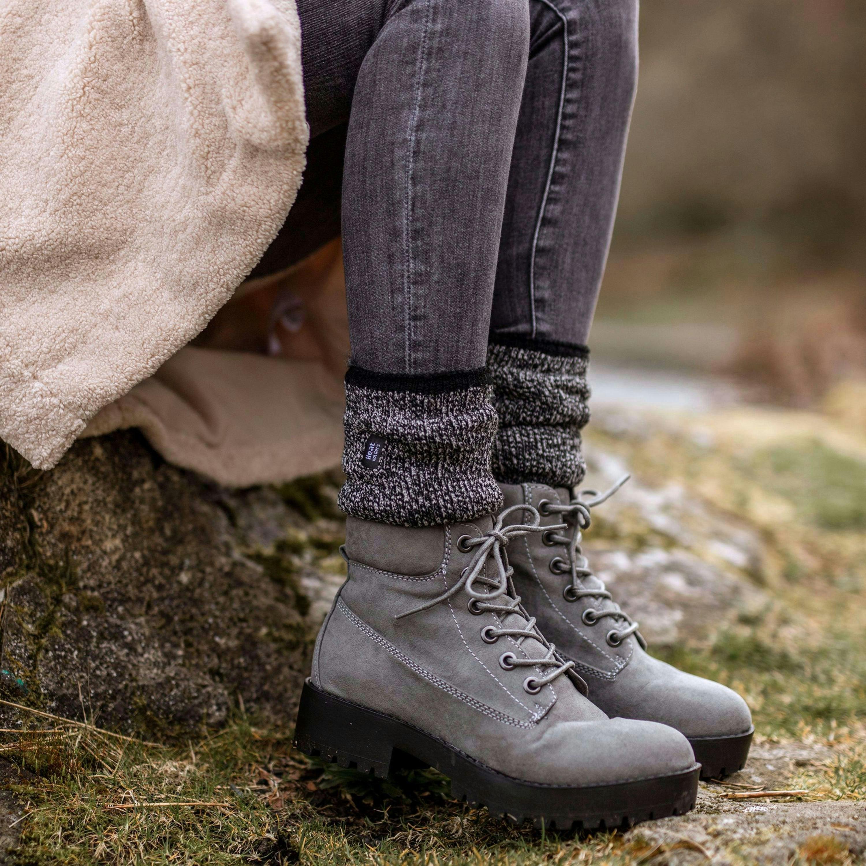 Ladies Outdoor Winter Warm Thermal Merino Wool Socks , view 3 of 5
