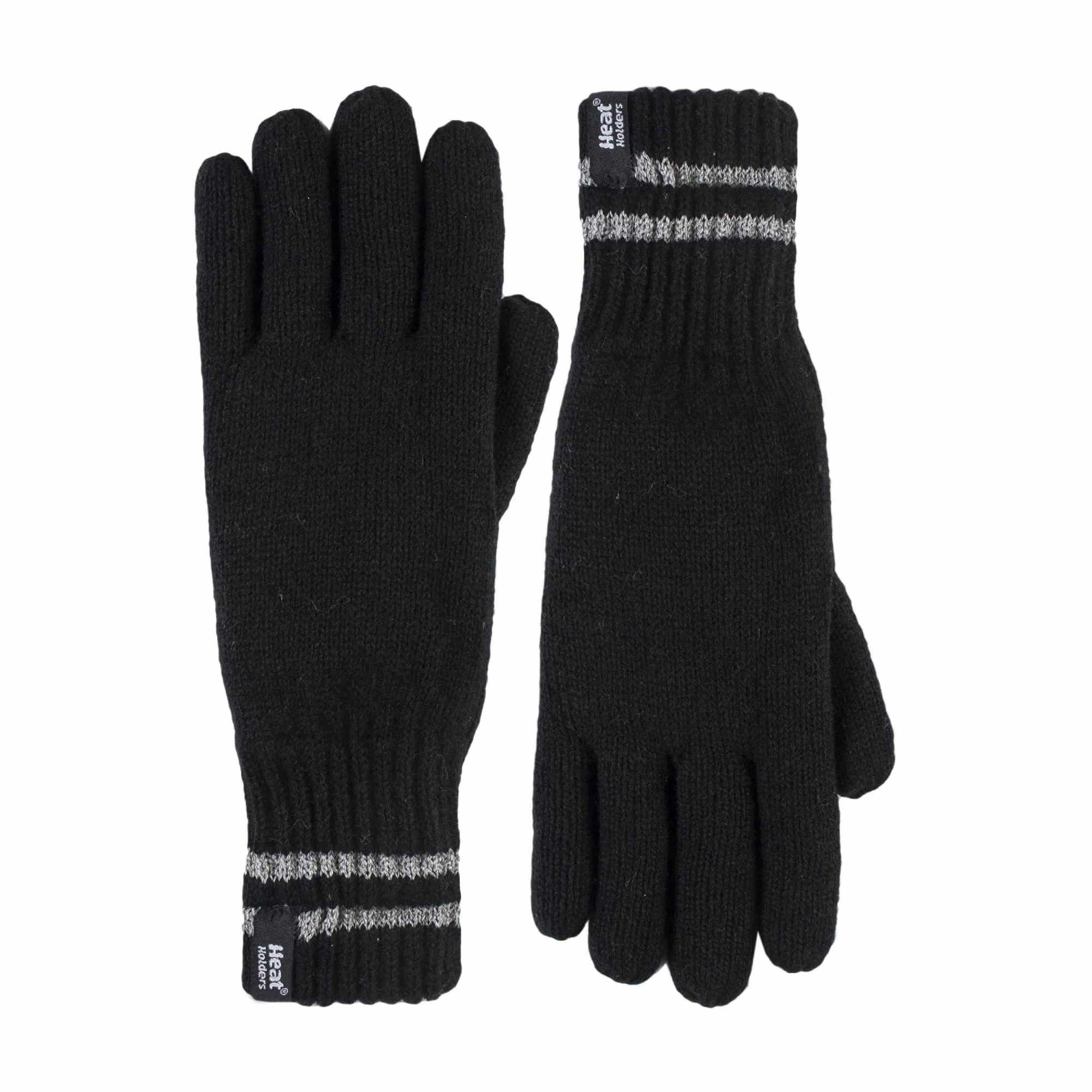 Mens Hi Vis Reflective Soft Fleece Lined Thermal Winter Gloves , view 1 of 5