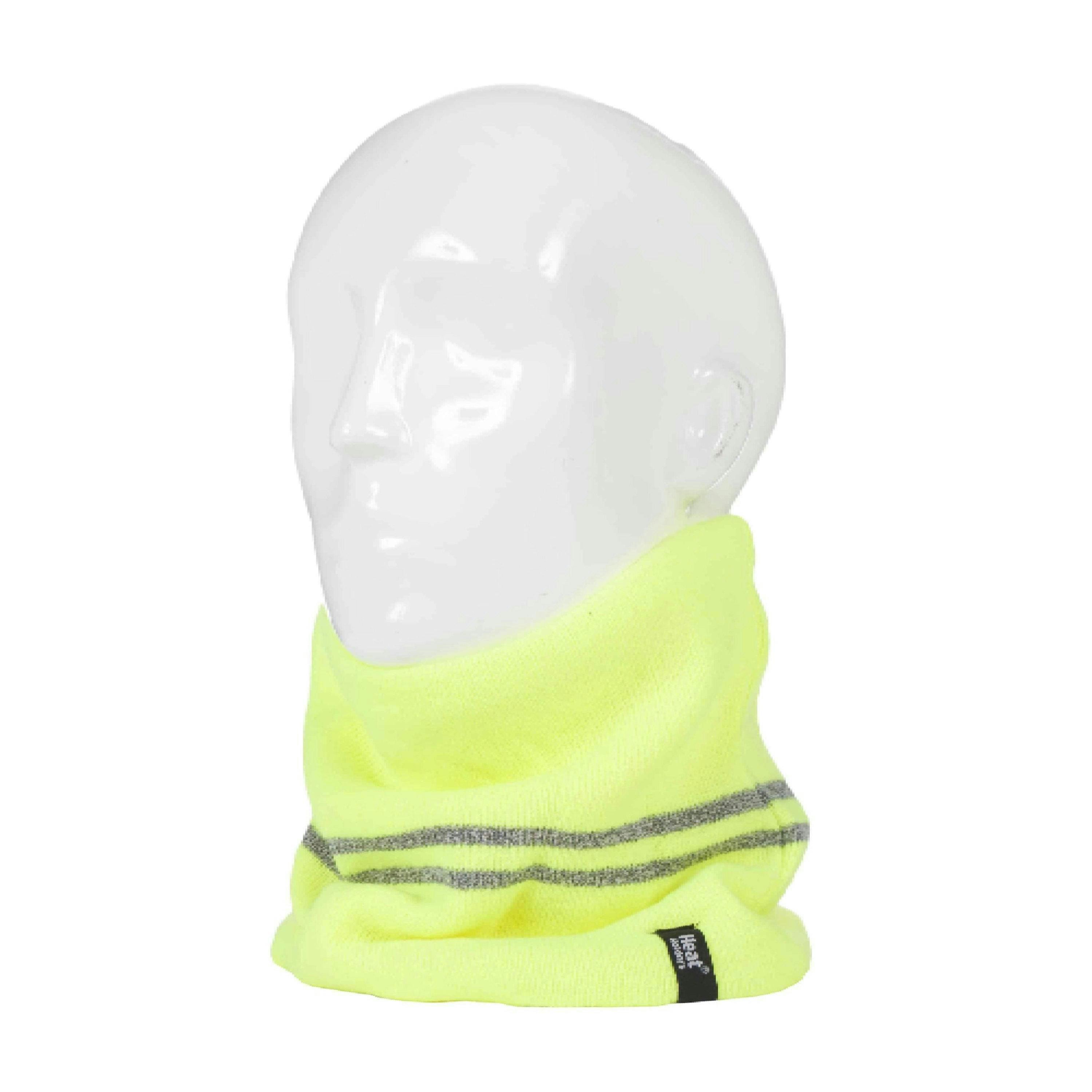 Mens Hi Vis Reflective Soft Fleece Lined Thermal Winter Neck Warmer , view 1 of 5