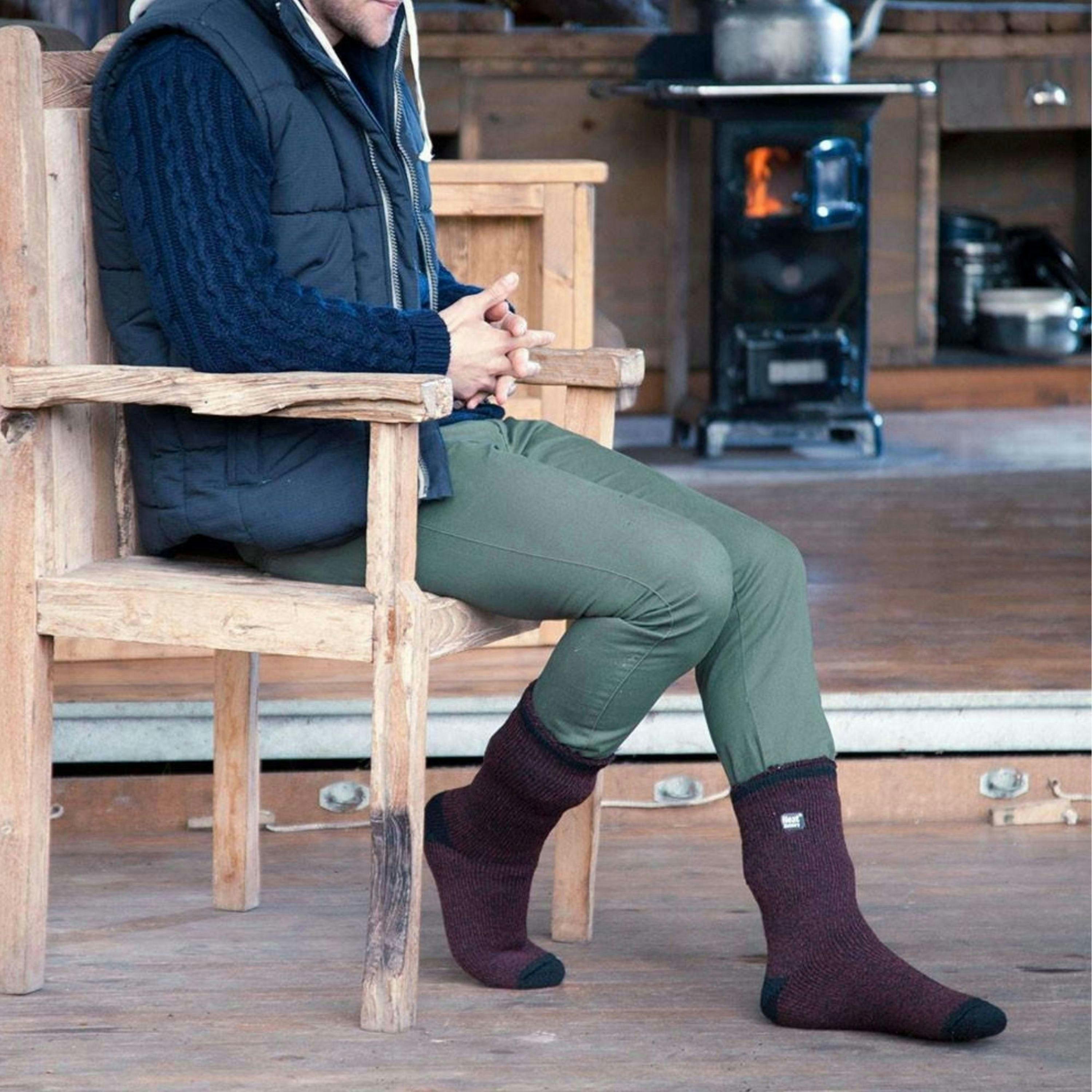 Mens Original Thick Winter Thermal Socks , view 4 of 5