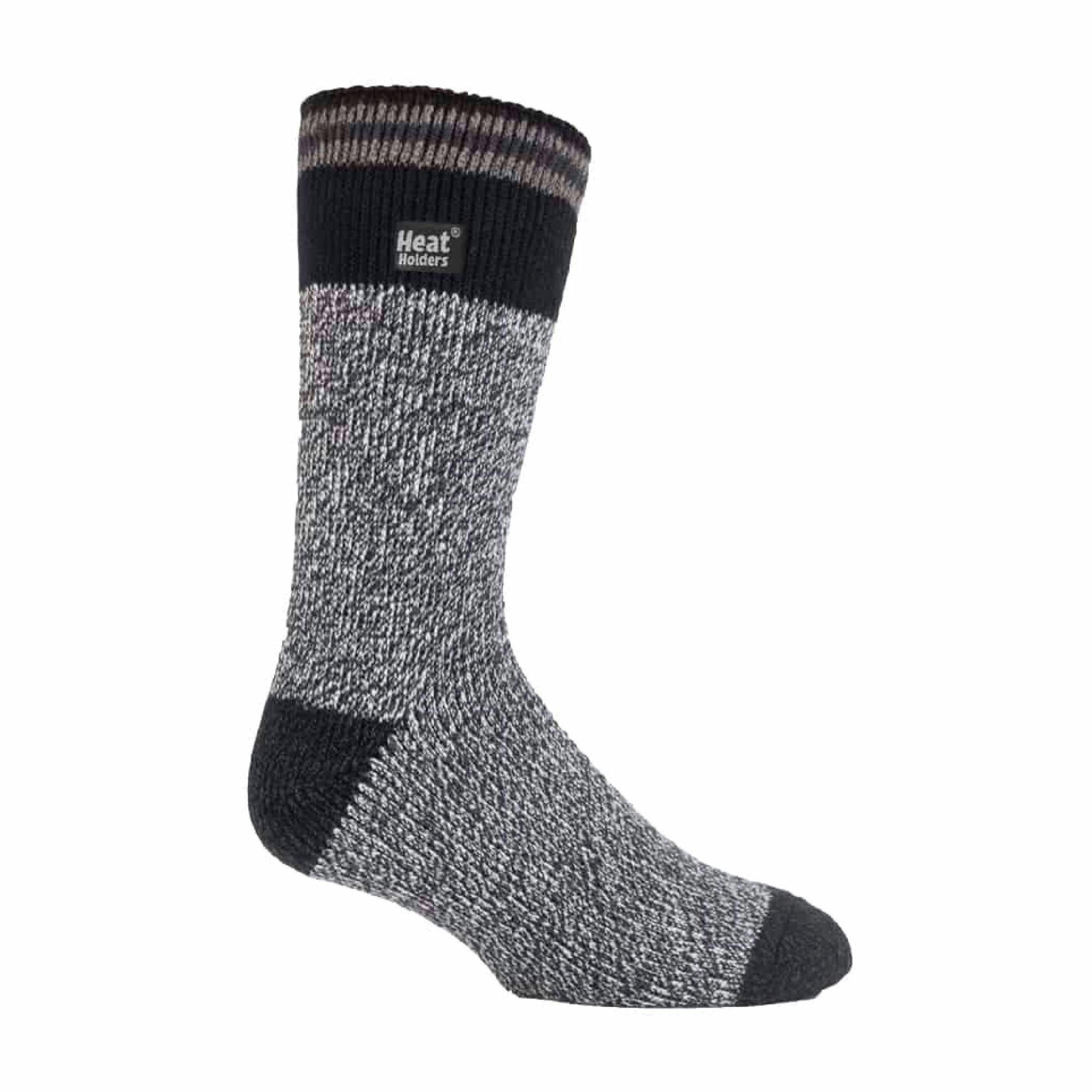 Mens Twist Patterned Thick Winter Thermal Socks , view 1 of 5