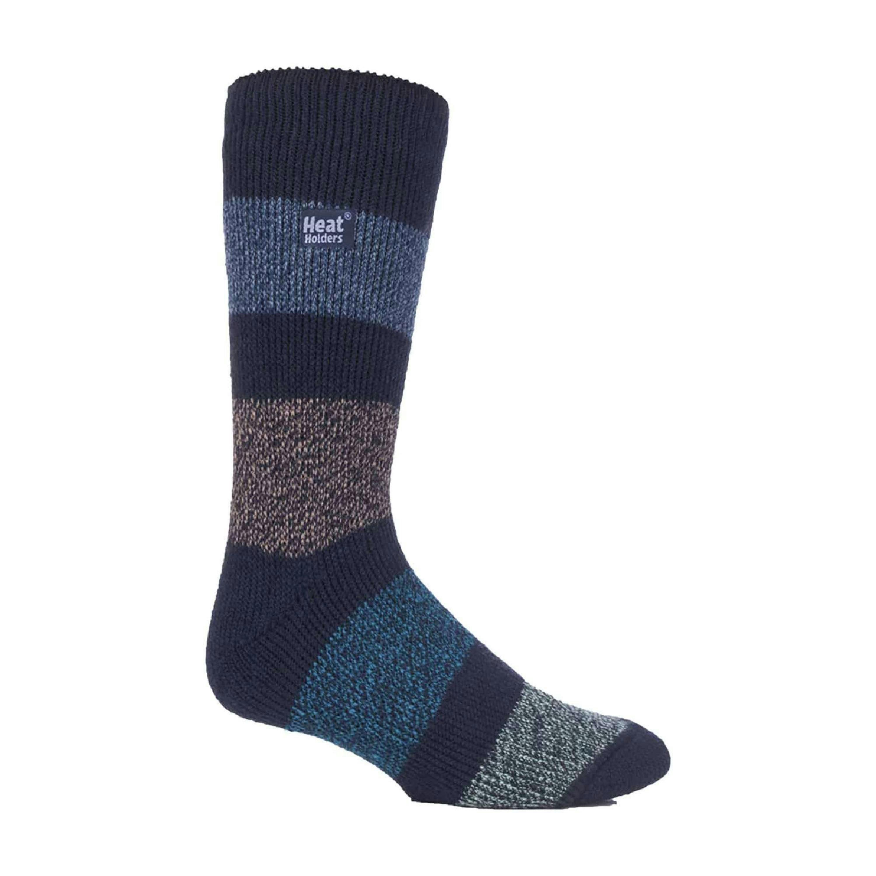 Mens Twist Patterned Thick Winter Thermal Socks , view 1 of 5