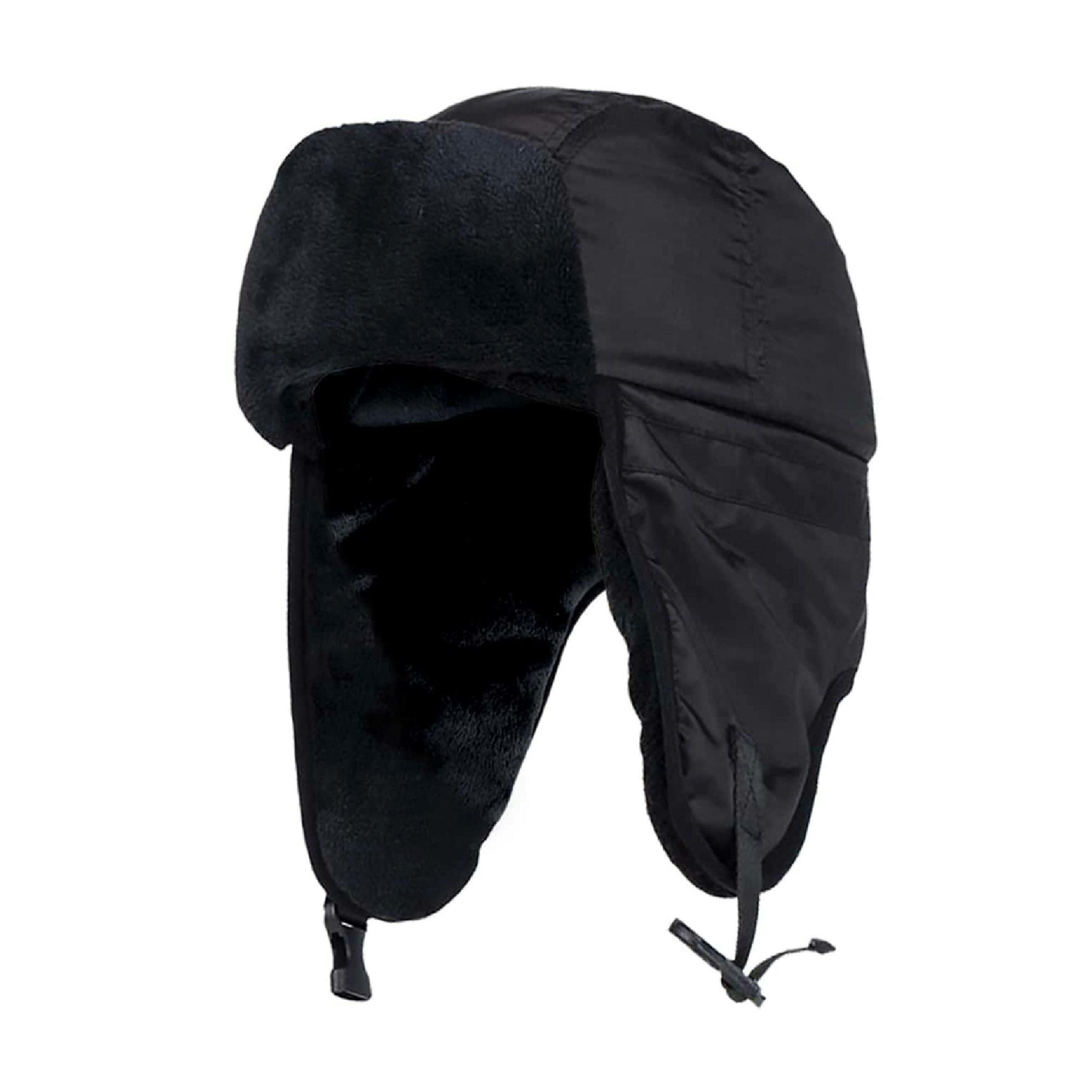 Mens Waterproof Fleece Lined Winter Thermal Trooper Trapper Hat , view 1 of 5