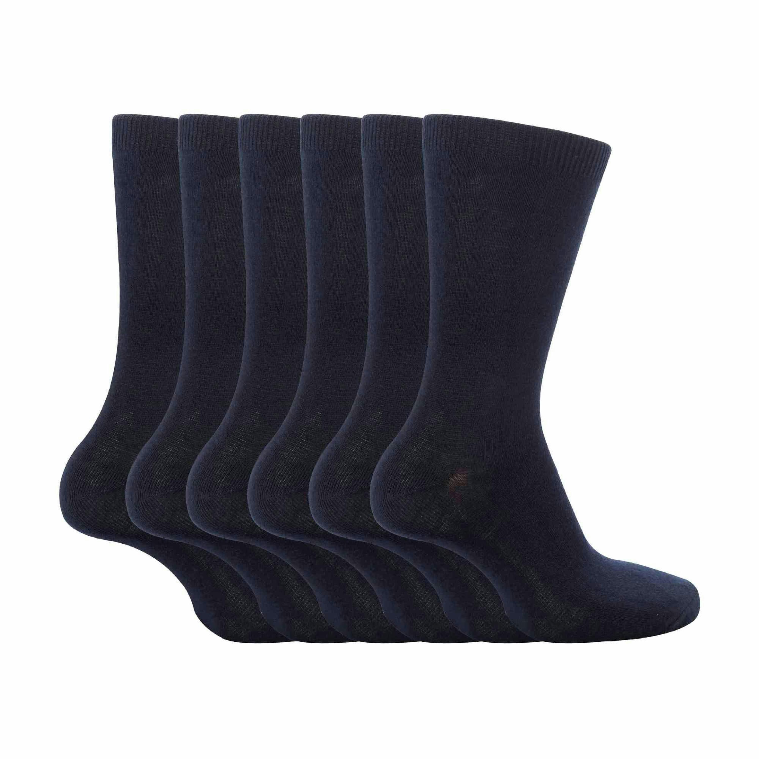 6 Pack Kids Plain Soft Solid Coloured Cotton Socks , view 1 of 5