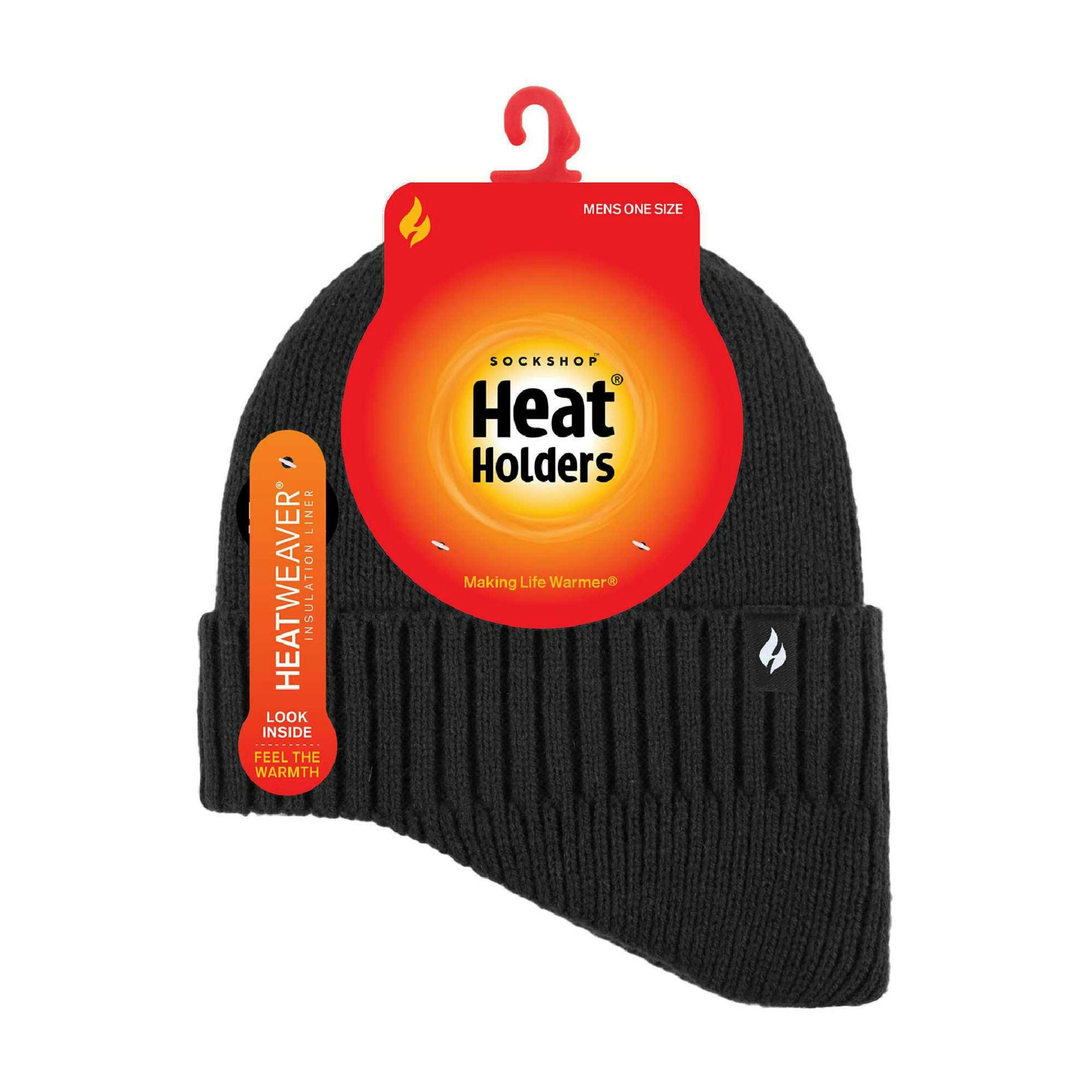 Mens Knitted Thermal Winter Warm Expedition Hat with Drop Neck , view 2 of 5