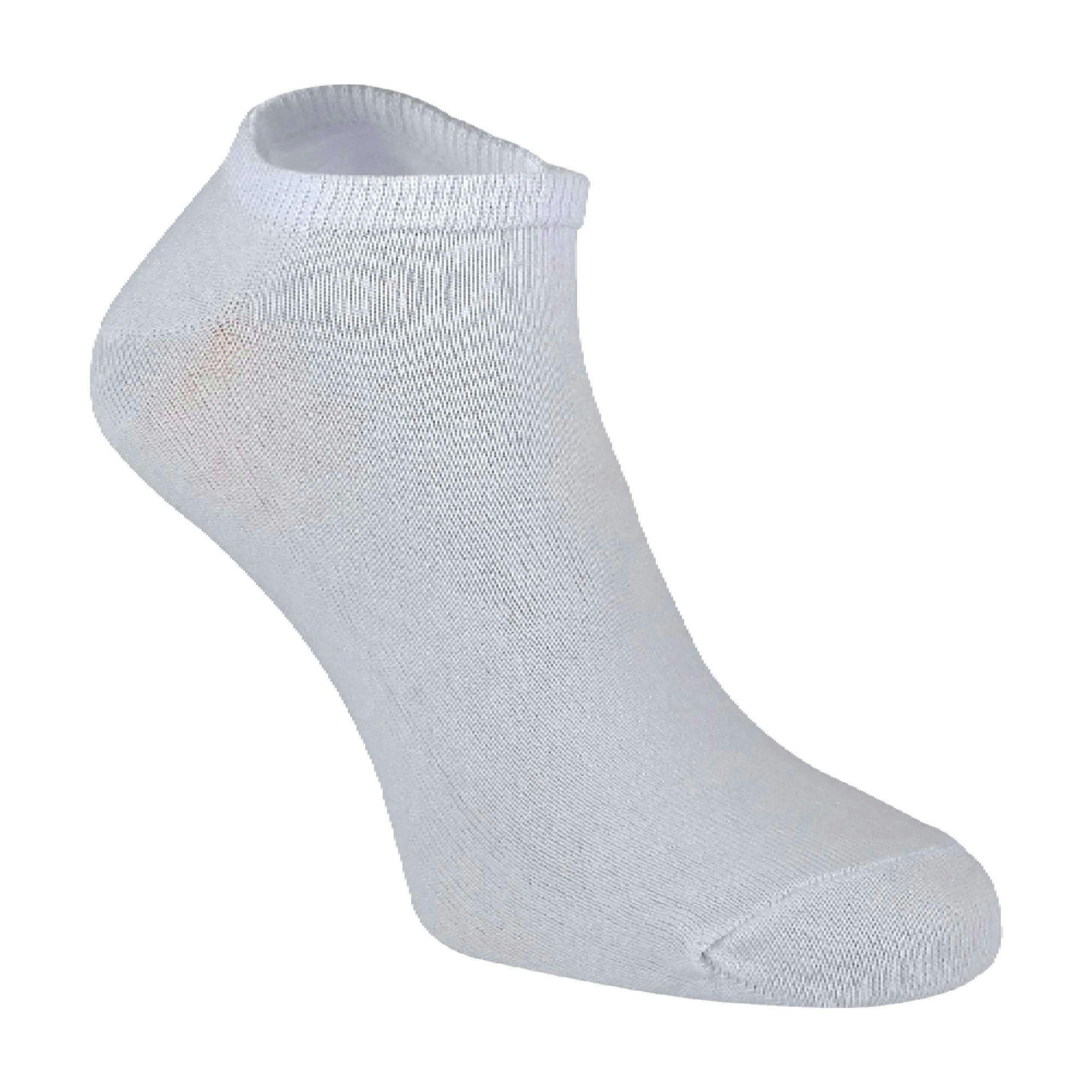 Kids 12 Pairs Soft Cotton Breathable Trainer Socks , view 2 of 5